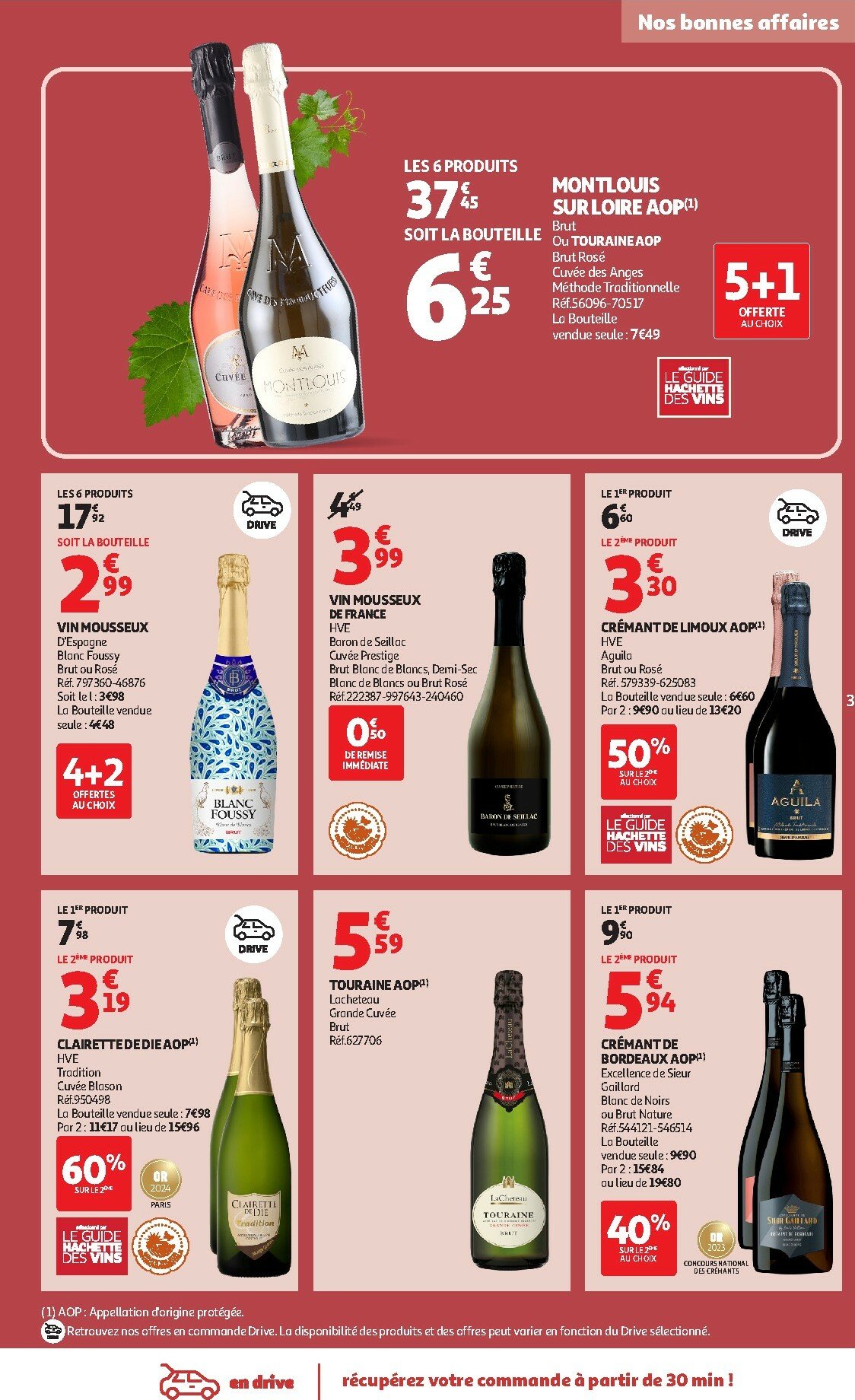 auchan - Auchan - Foire aux Vins d'Automne folder geldig vanaf 30/09 - 12/10 - page: 3