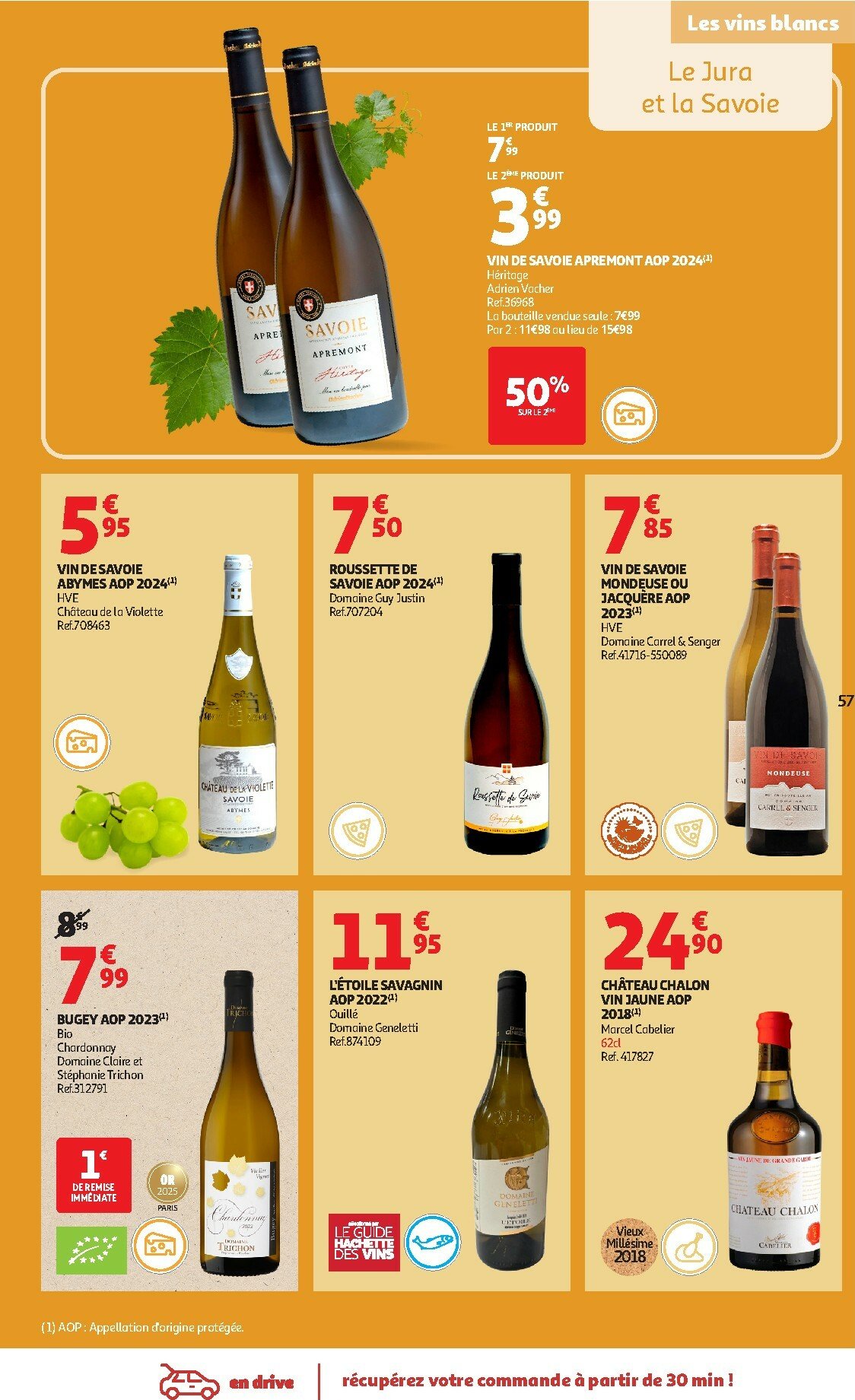 auchan - Auchan - Foire aux Vins d'Automne folder geldig vanaf 30/09 - 12/10 - page: 57