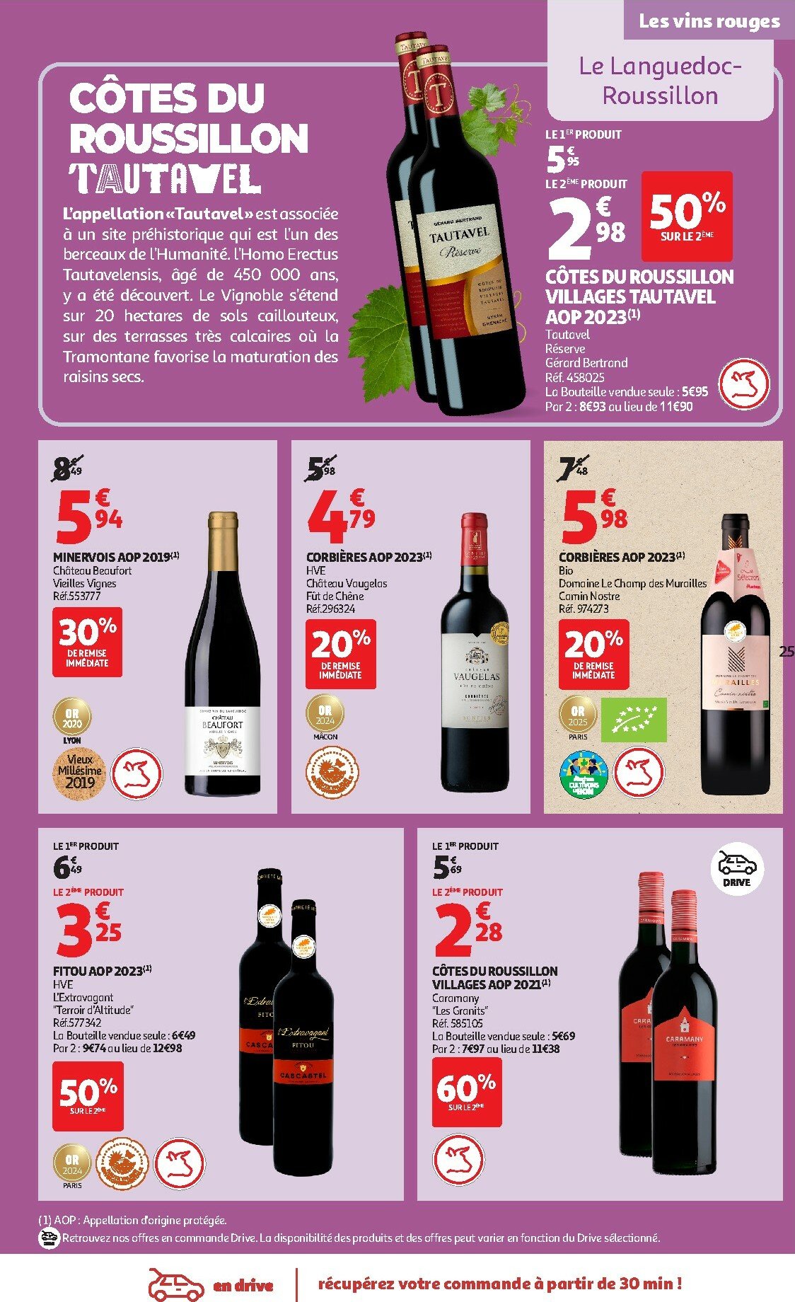 auchan - Auchan - Foire aux Vins d'Automne folder geldig vanaf 30/09 - 12/10 - page: 25