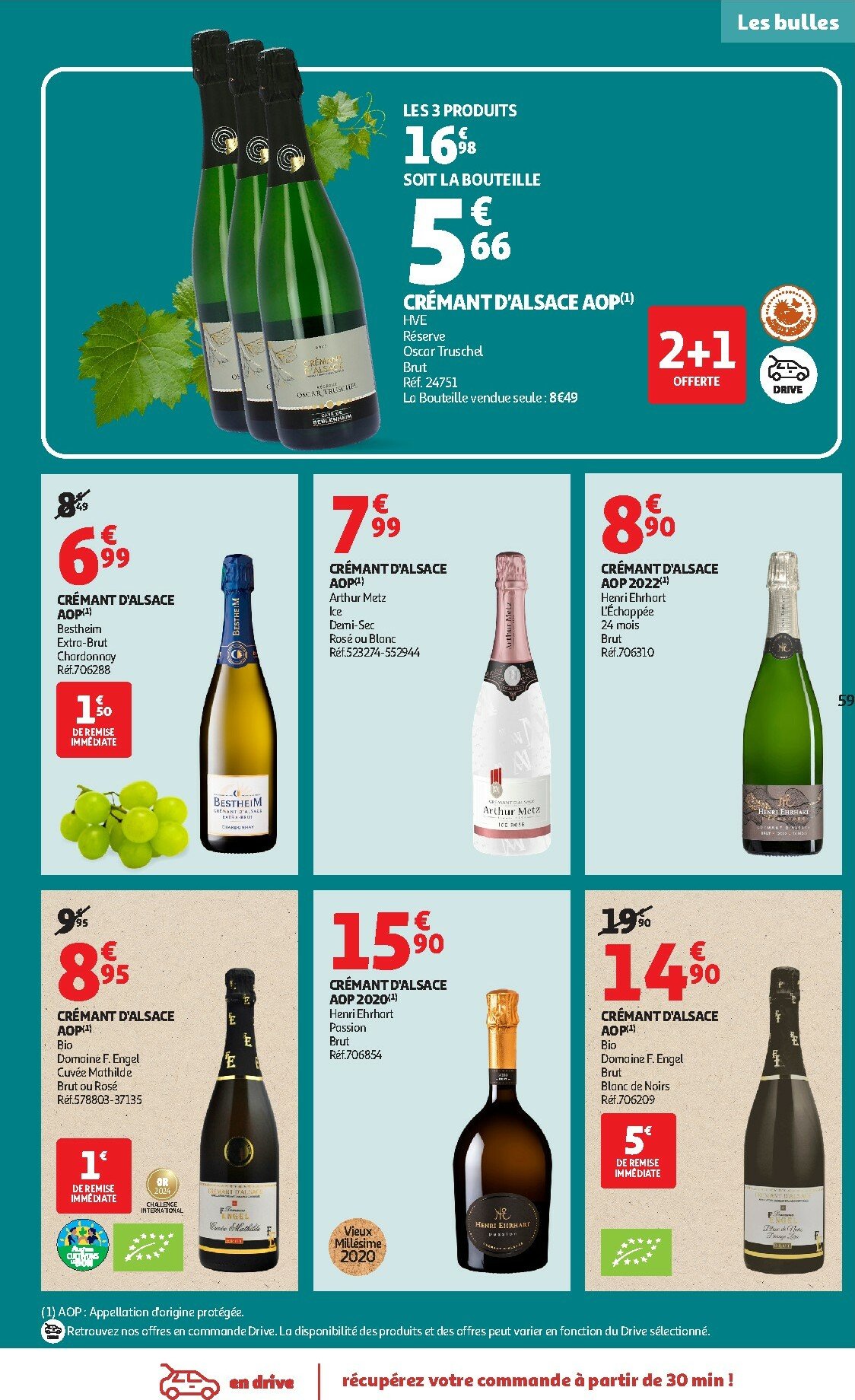 auchan - Auchan - Foire aux Vins d'Automne folder geldig vanaf 30/09 - 12/10 - page: 59