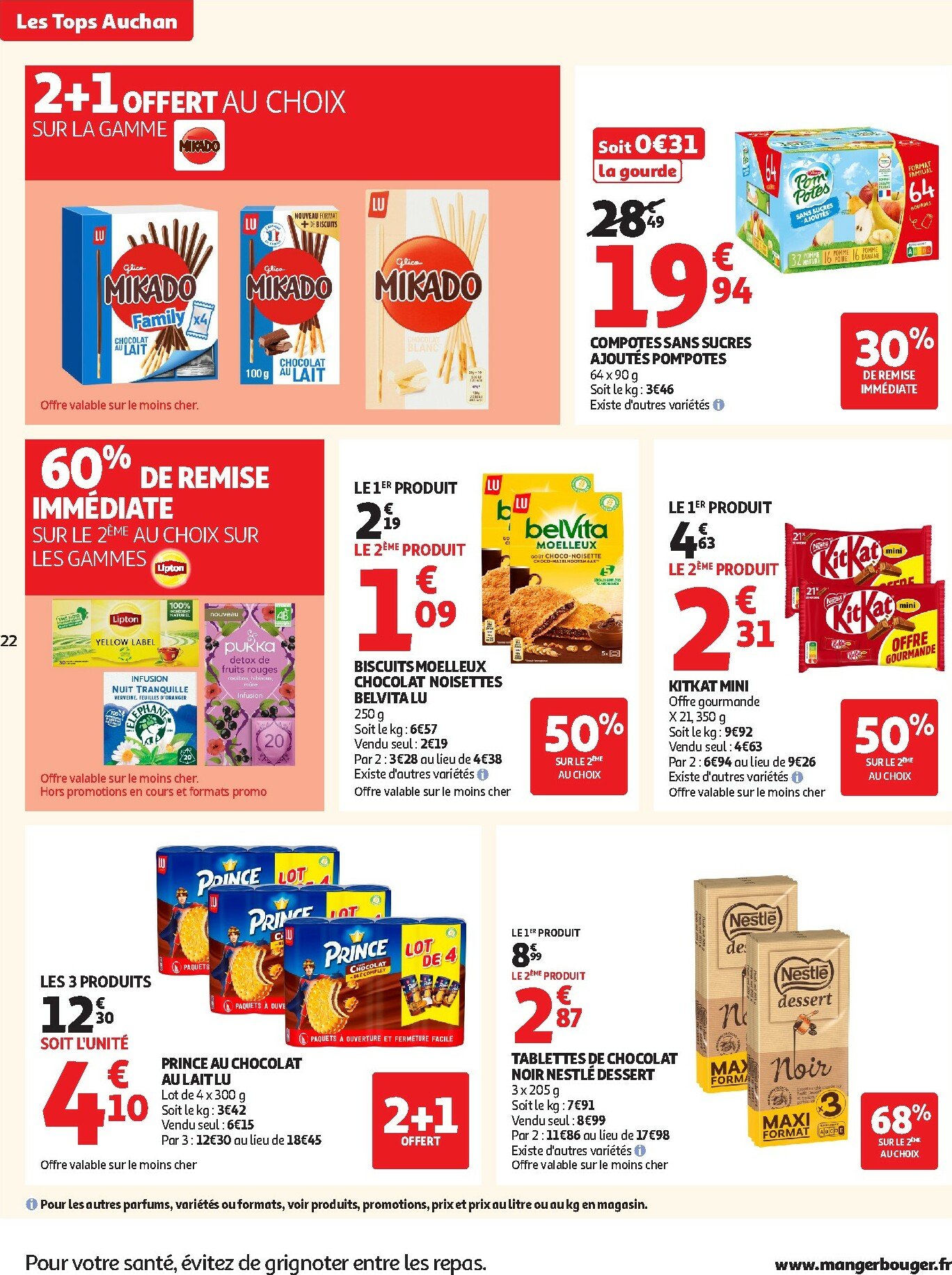 auchan - Auchan supermarché - Les Halles d'automne dans votre super folder geldig vanaf 30/09 - 11/10 - page: 22