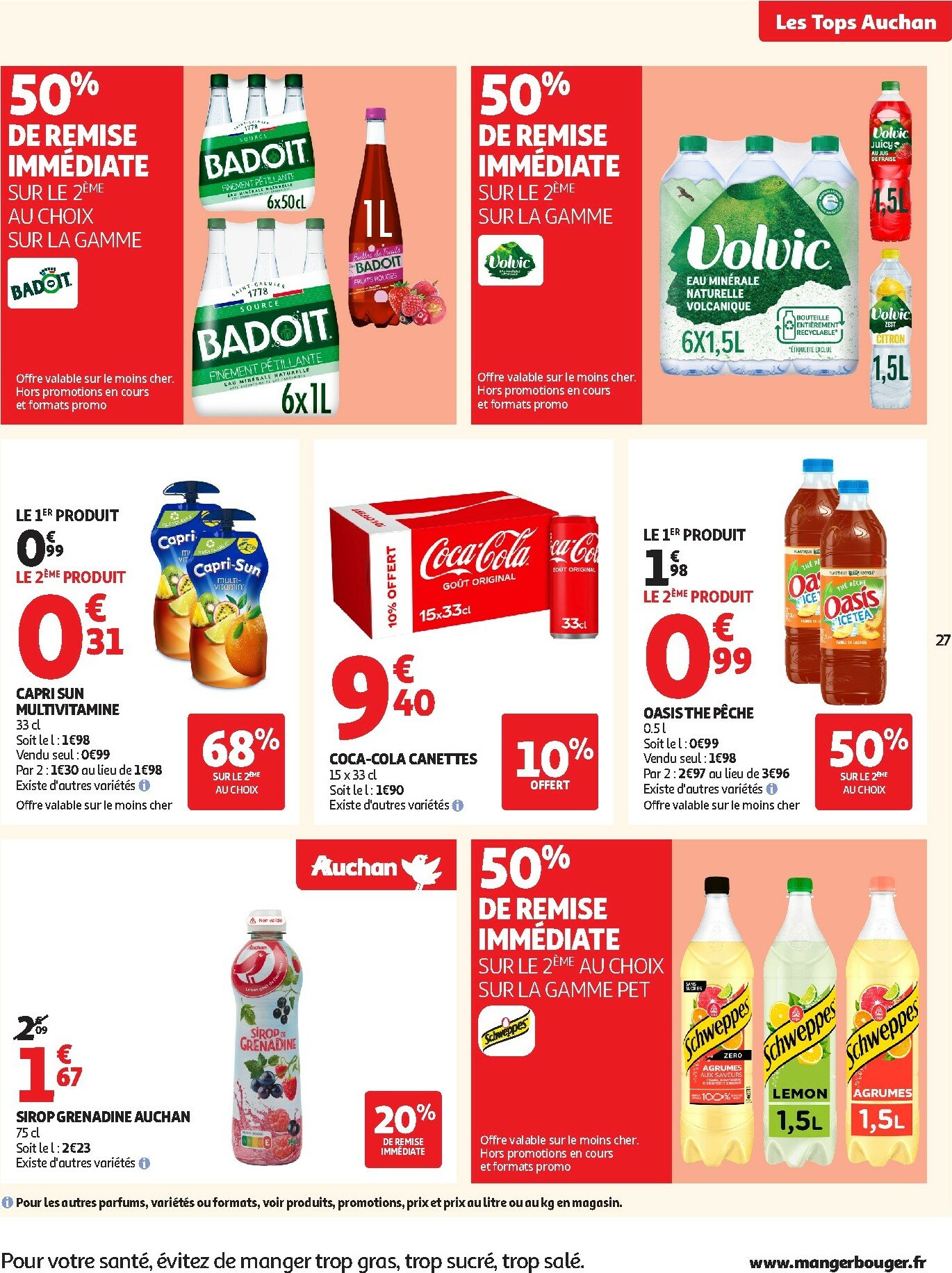 auchan - Auchan supermarché - Les Halles d'automne dans votre super folder geldig vanaf 30/09 - 11/10 - page: 27