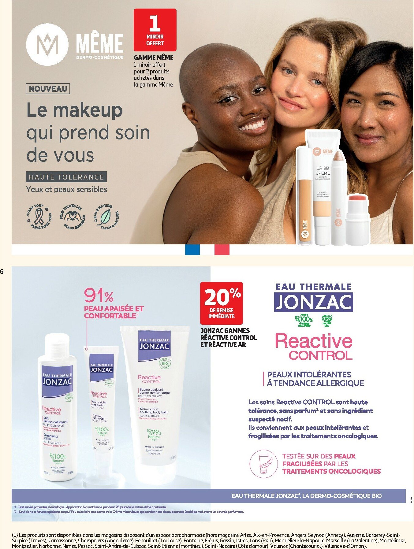auchan - Auchan - Pour les peaux à tendance économe folder geldig vanaf 30/09 - 19/10 - page: 6