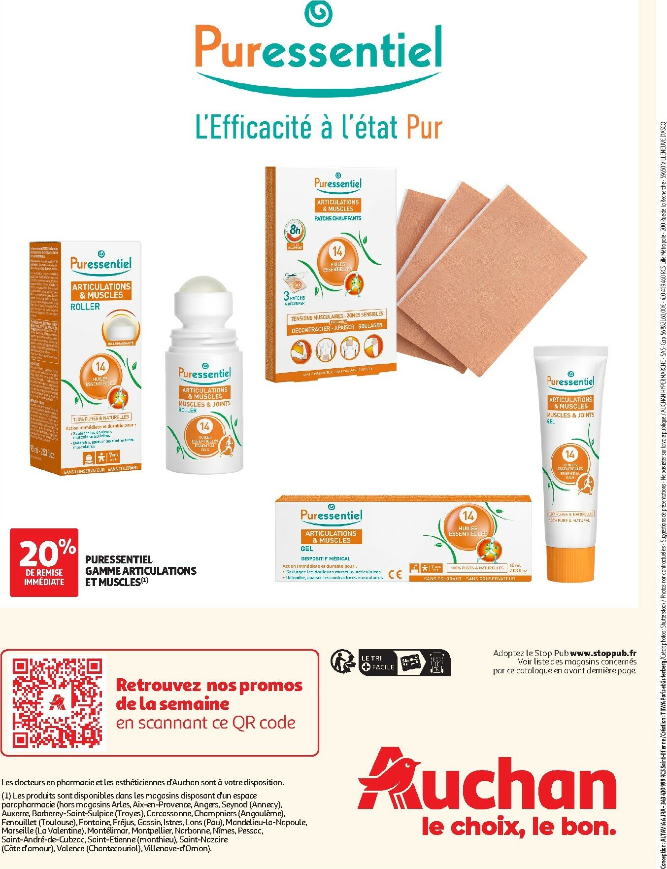 auchan - Auchan - Pour les peaux à tendance économe folder geldig vanaf 30/09 - 19/10 - page: 10