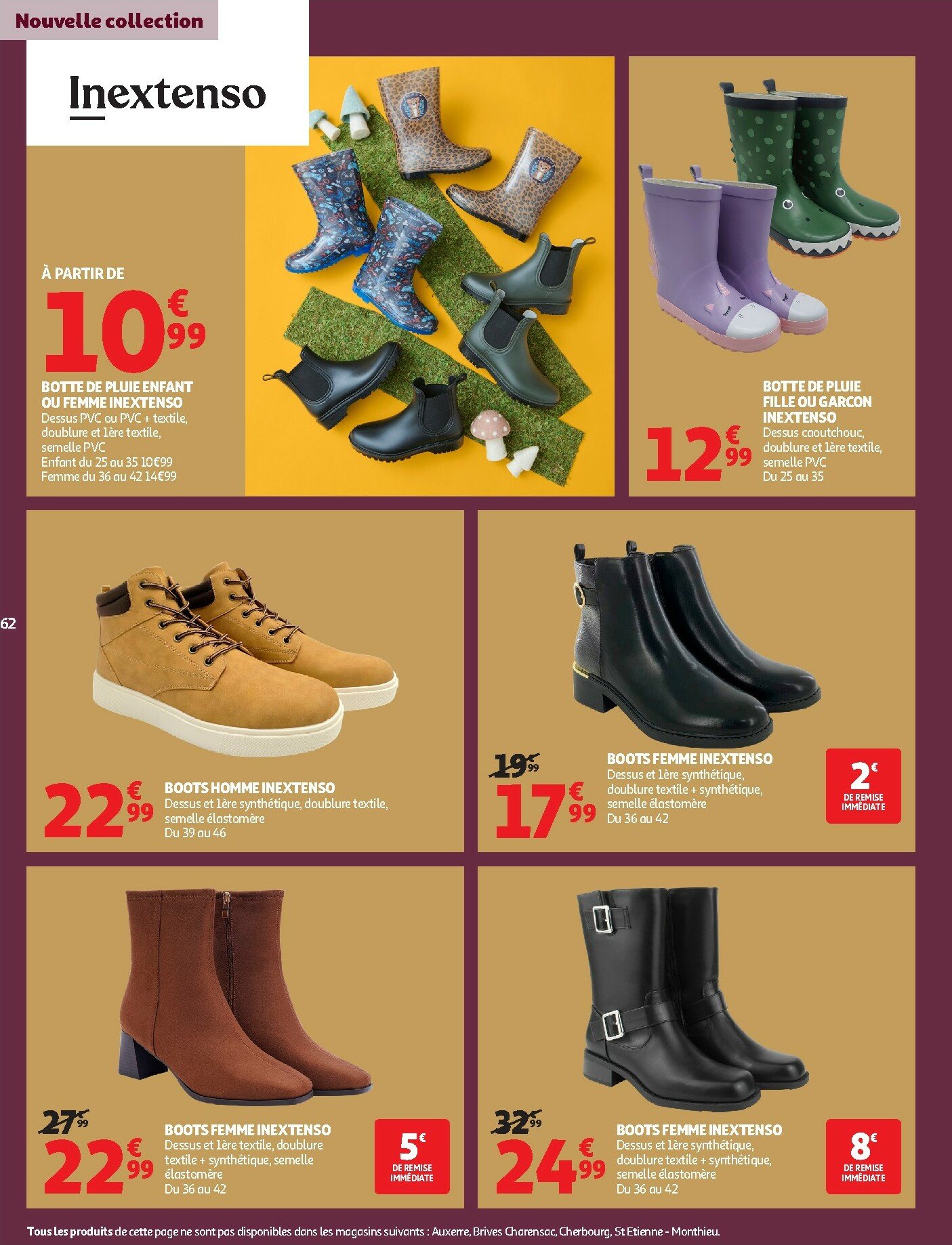 auchan - Auchan - Des petits prix pour les grands moments de la journée folder geldig vanaf 07/10 - 19/10 - page: 62