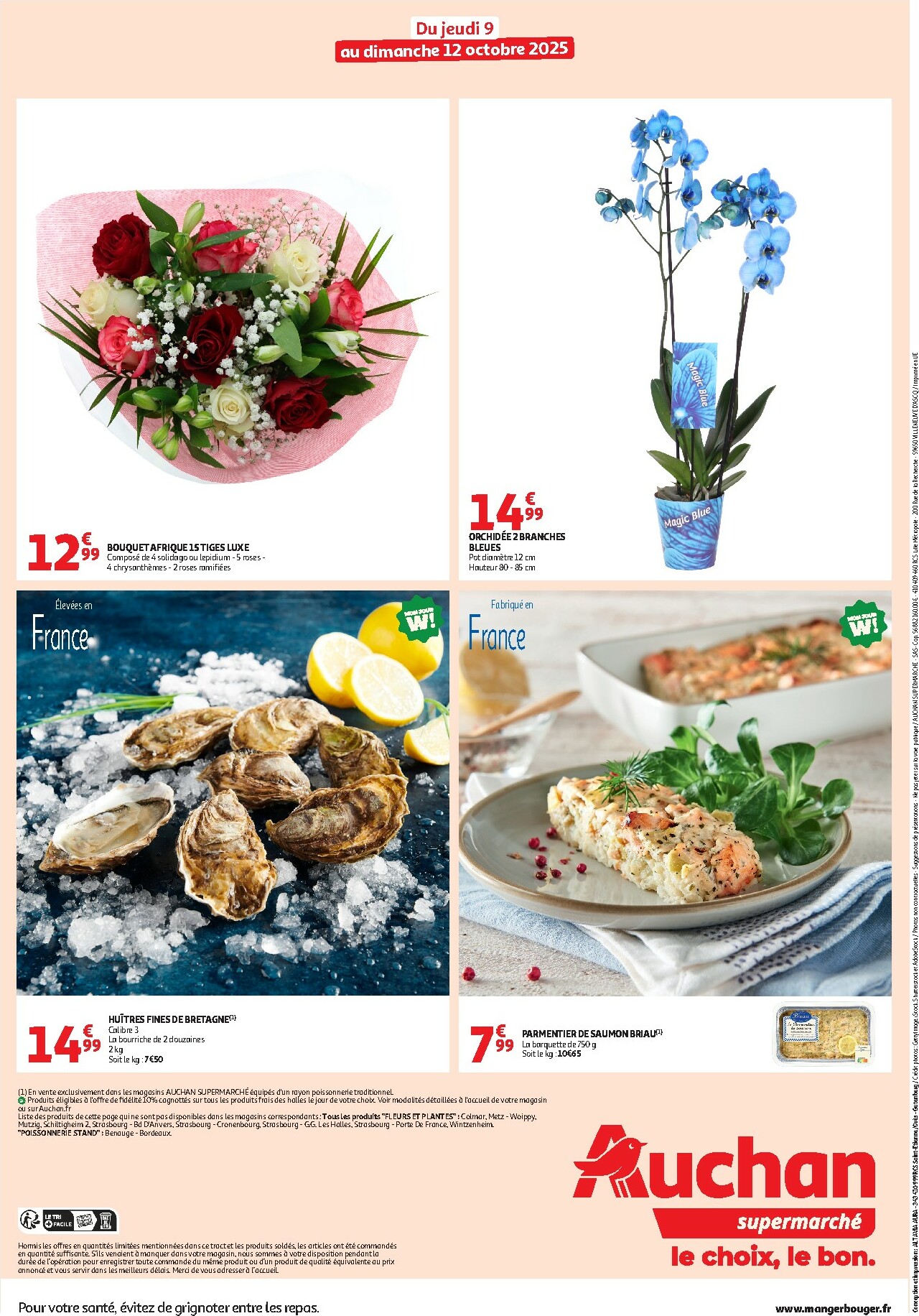 auchan - Auchan supermarché - Les bons plans du week-end dans votre super ! folder geldig vanaf 09/10 - 12/10 - page: 2