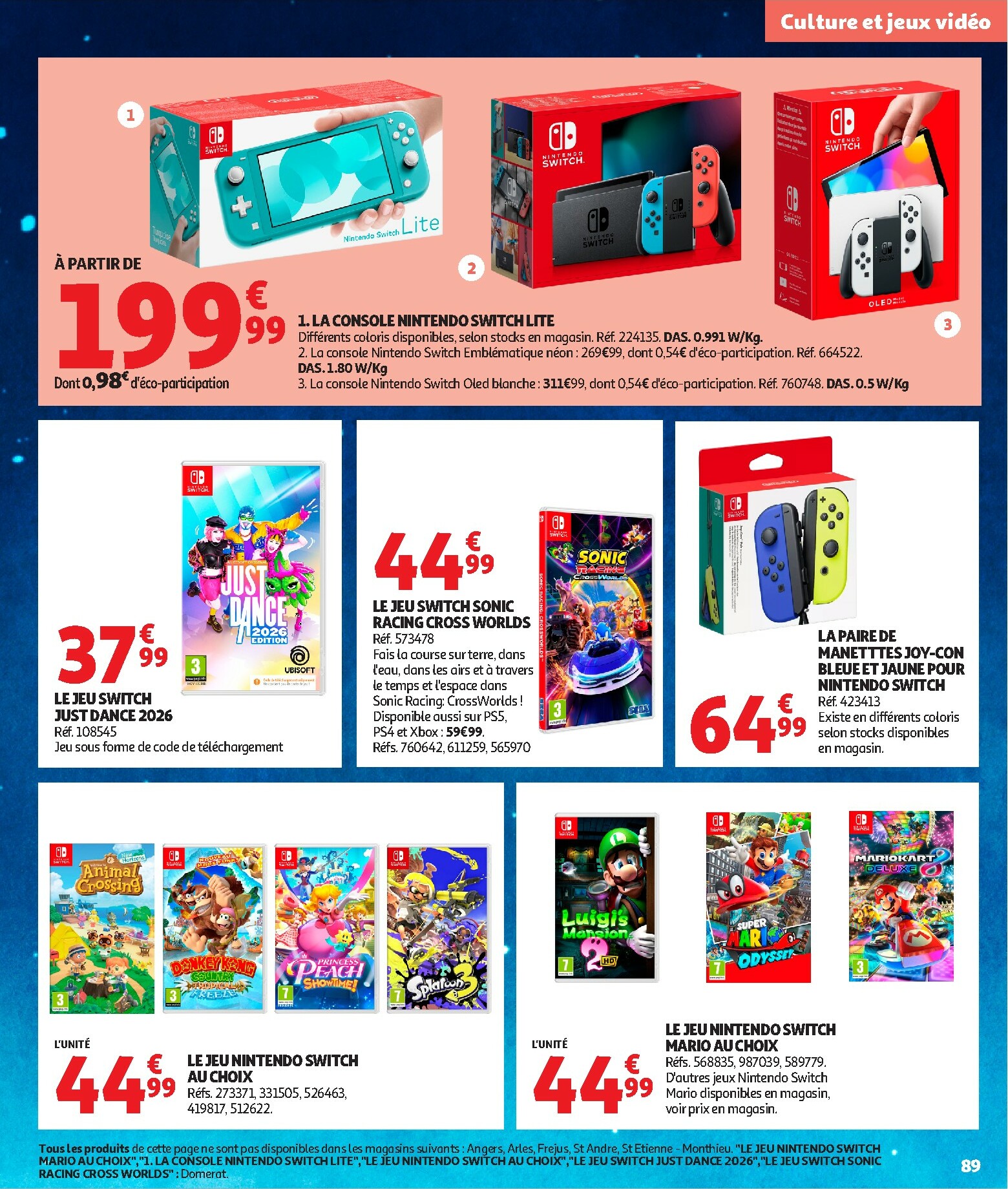 auchan - Auchan - La fabuleuse mission de Noël folder geldig vanaf 17/10 - 07/12 - page: 89 auchan - Auchan - La fabuleuse mission de Noël folder geldig vanaf 17/10 - 07/12 - page: 89
