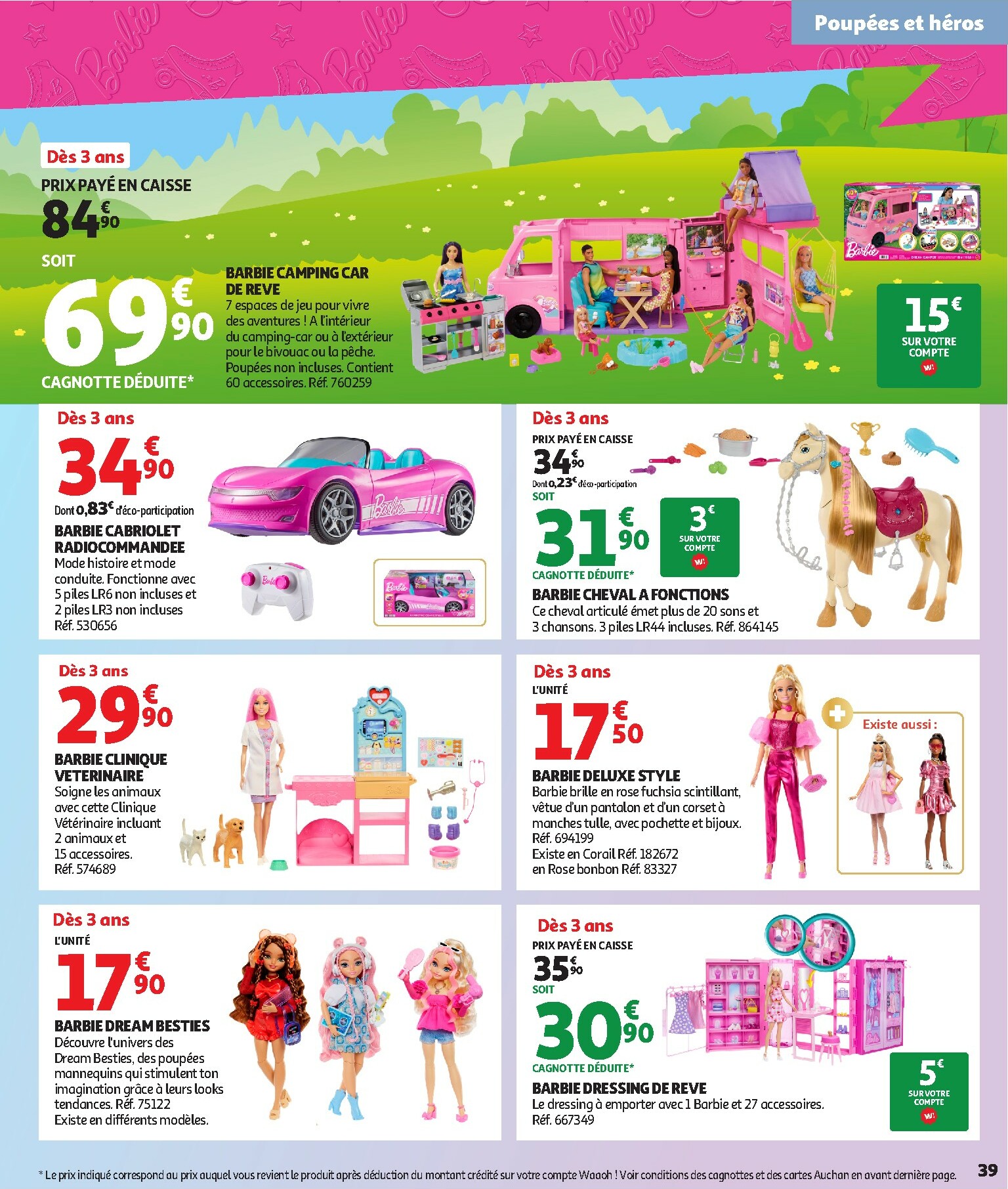 auchan - Auchan - La fabuleuse mission de Noël folder geldig vanaf 17/10 - 07/12 - page: 39 auchan - Auchan - La fabuleuse mission de Noël folder geldig vanaf 17/10 - 07/12 - page: 39
