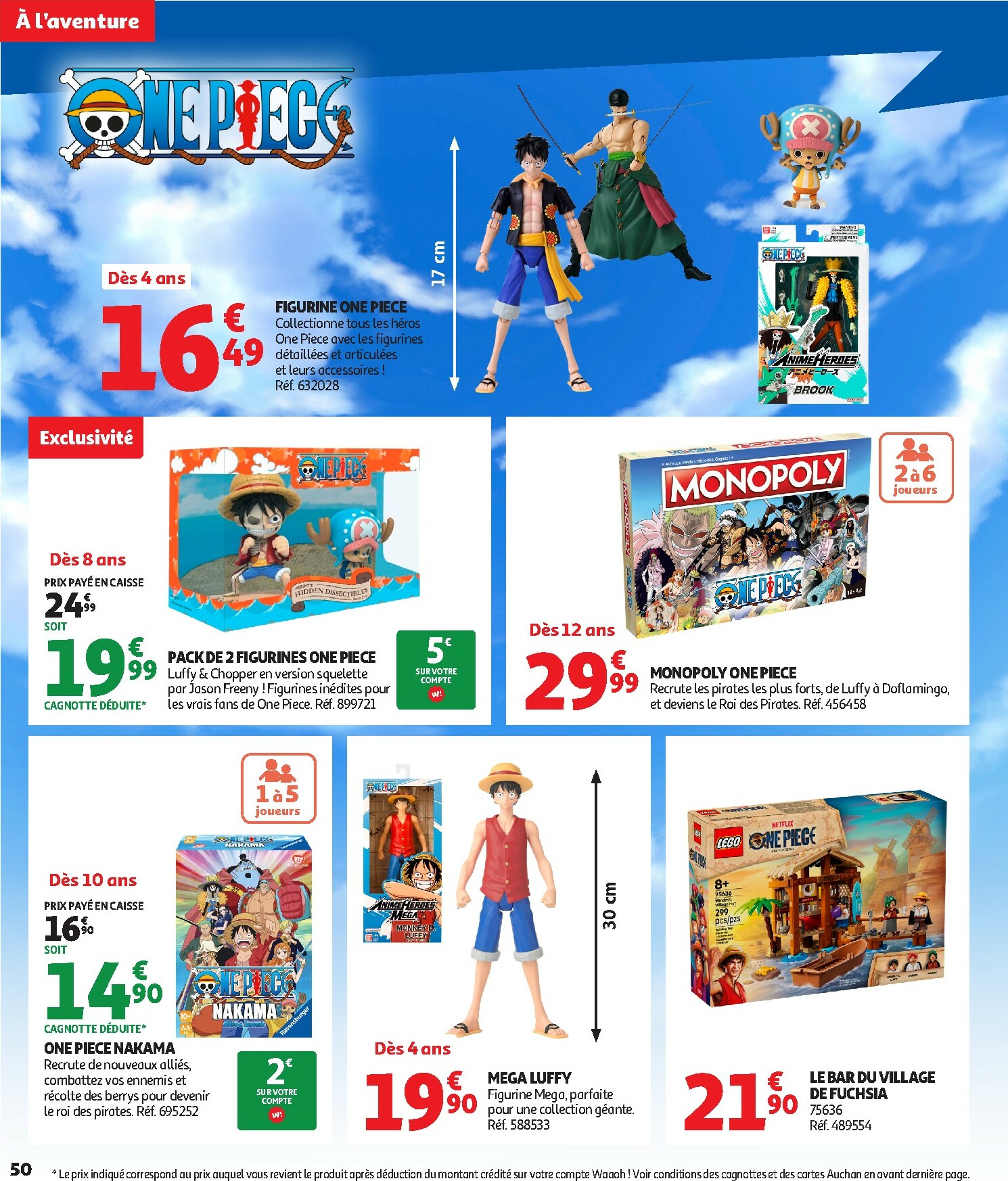 auchan - Auchan - La fabuleuse mission de Noël folder geldig vanaf 17/10 - 07/12 - page: 50 auchan - Auchan - La fabuleuse mission de Noël folder geldig vanaf 17/10 - 07/12 - page: 50