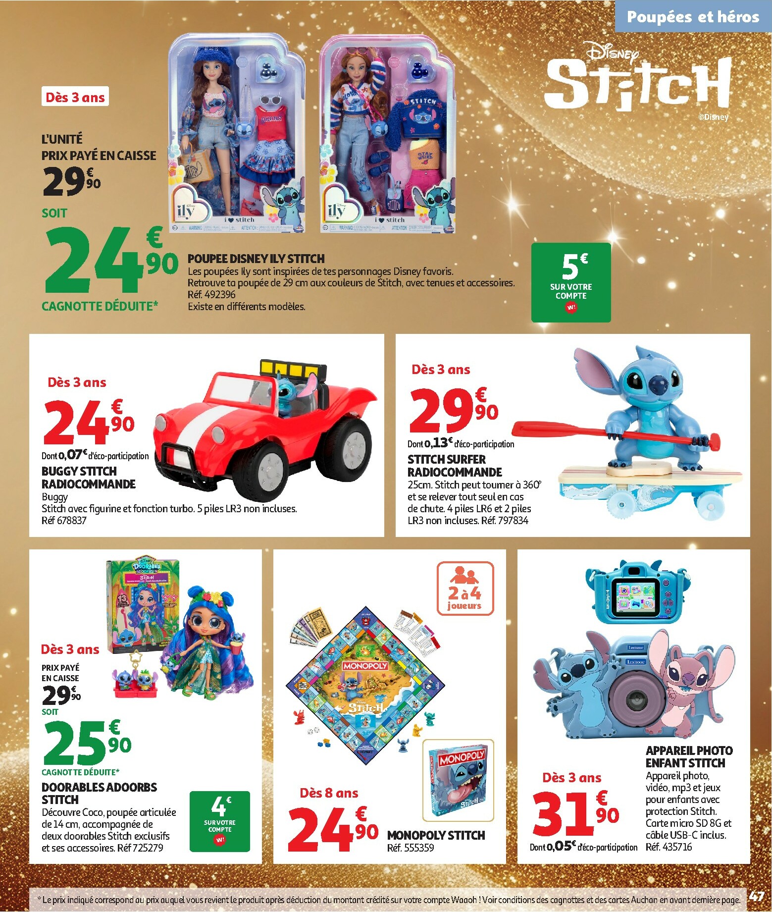 auchan - Auchan - La fabuleuse mission de Noël folder geldig vanaf 17/10 - 07/12 - page: 47 auchan - Auchan - La fabuleuse mission de Noël folder geldig vanaf 17/10 - 07/12 - page: 47