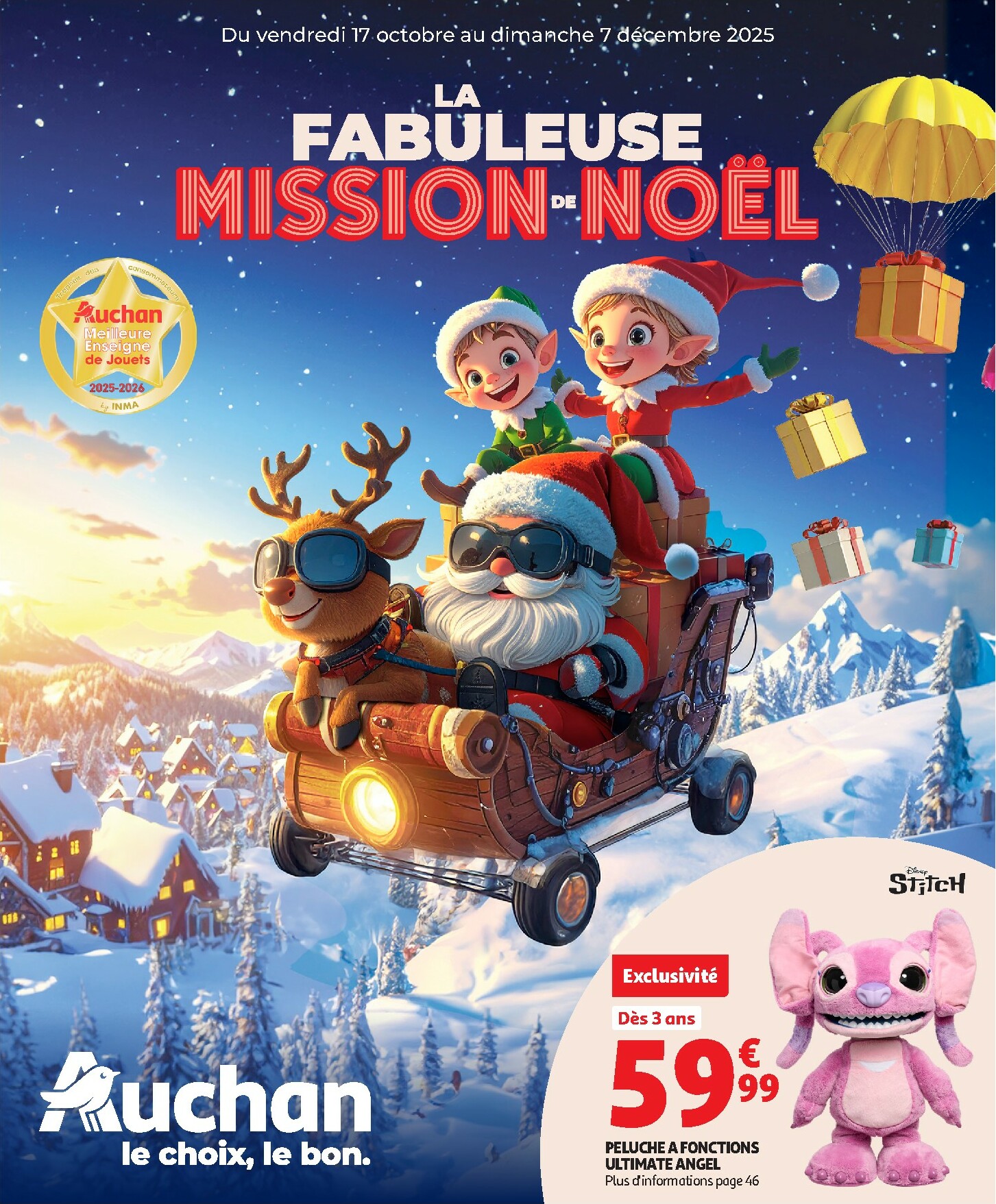 auchan - Auchan - La fabuleuse mission de Noël folder geldig vanaf 17/10 - 07/12
