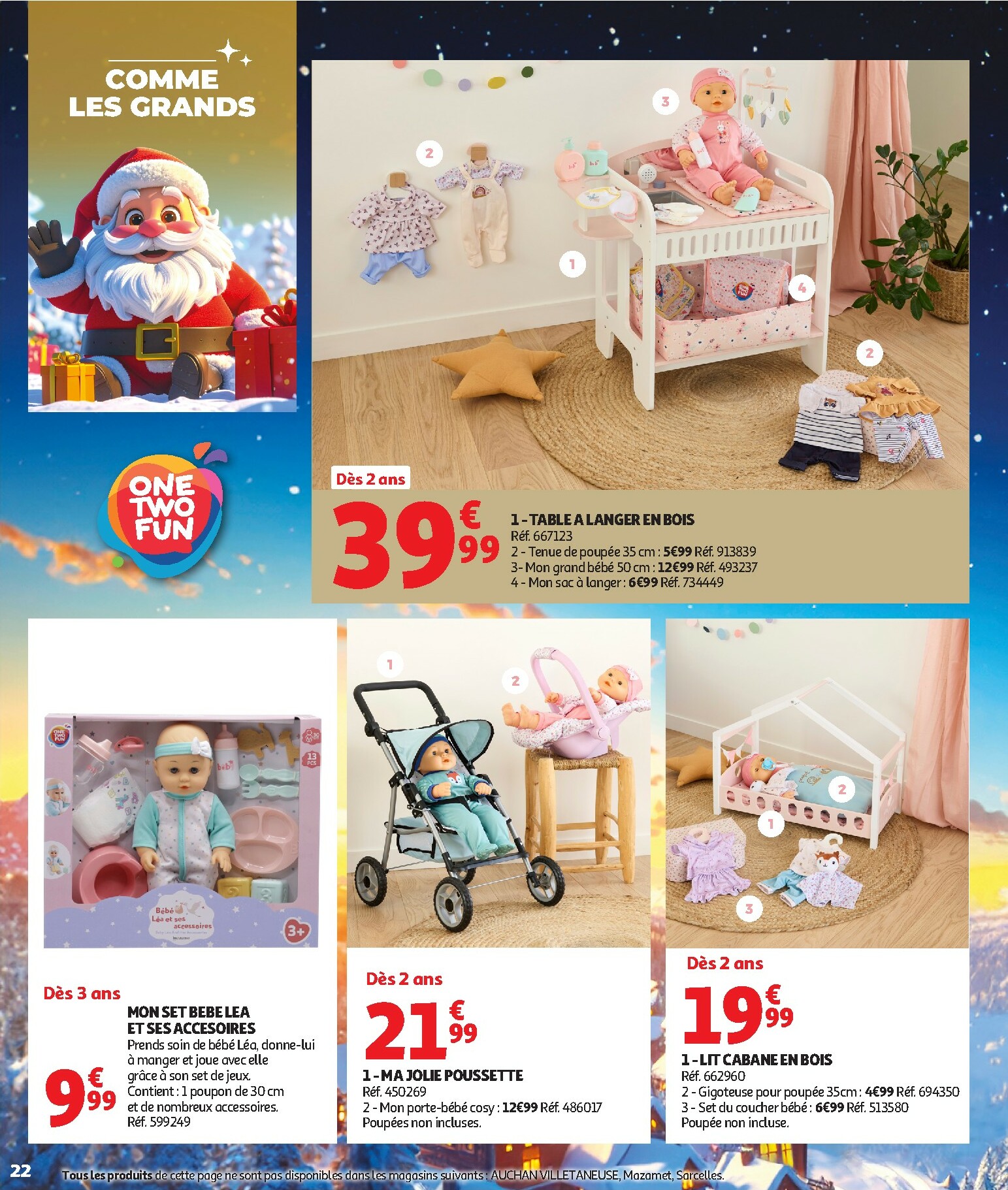 auchan - Auchan - La fabuleuse mission de Noël folder geldig vanaf 17/10 - 07/12 - page: 22 auchan - Auchan - La fabuleuse mission de Noël folder geldig vanaf 17/10 - 07/12 - page: 22