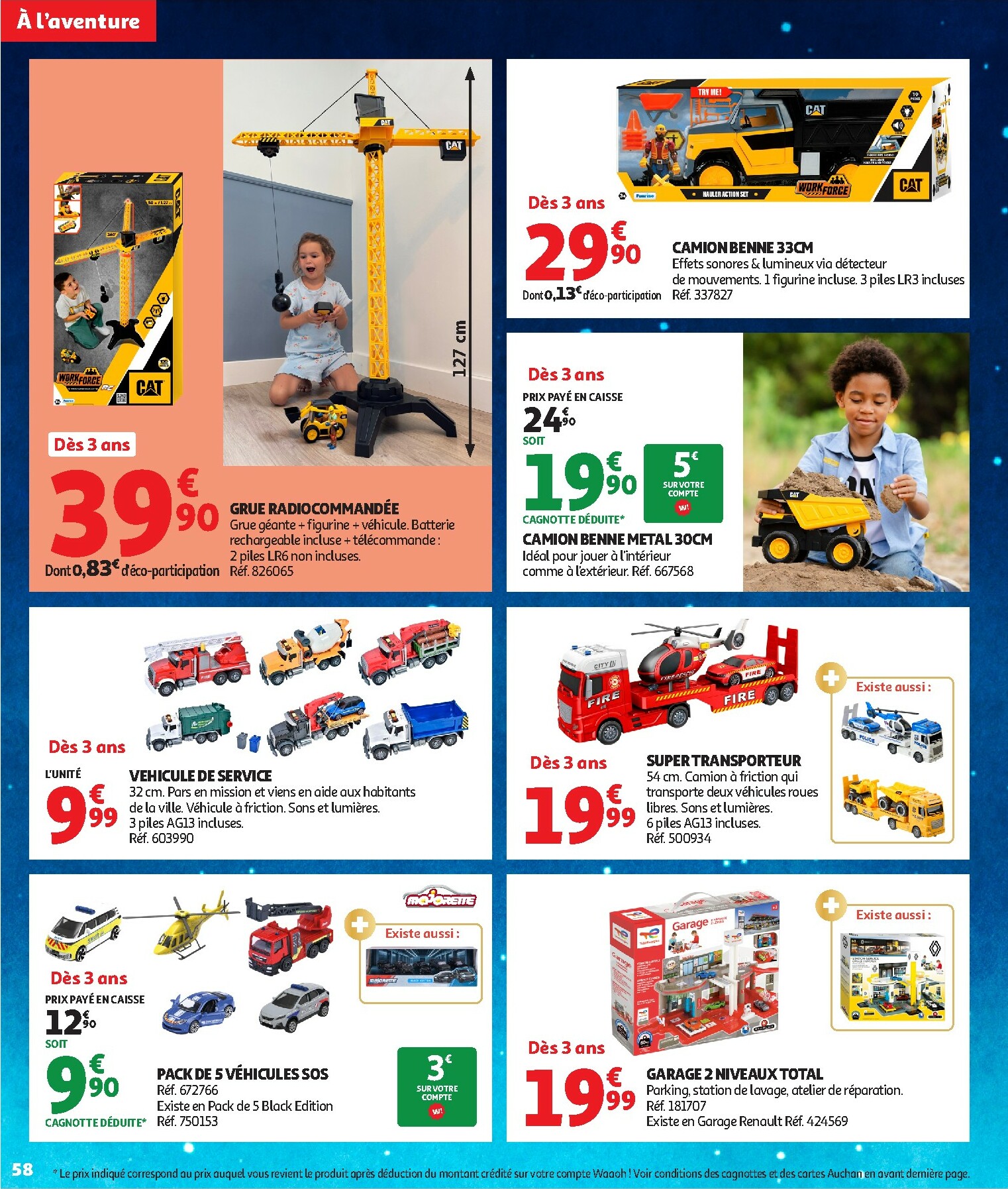 auchan - Auchan - La fabuleuse mission de Noël folder geldig vanaf 17/10 - 07/12 - page: 58 auchan - Auchan - La fabuleuse mission de Noël folder geldig vanaf 17/10 - 07/12 - page: 58