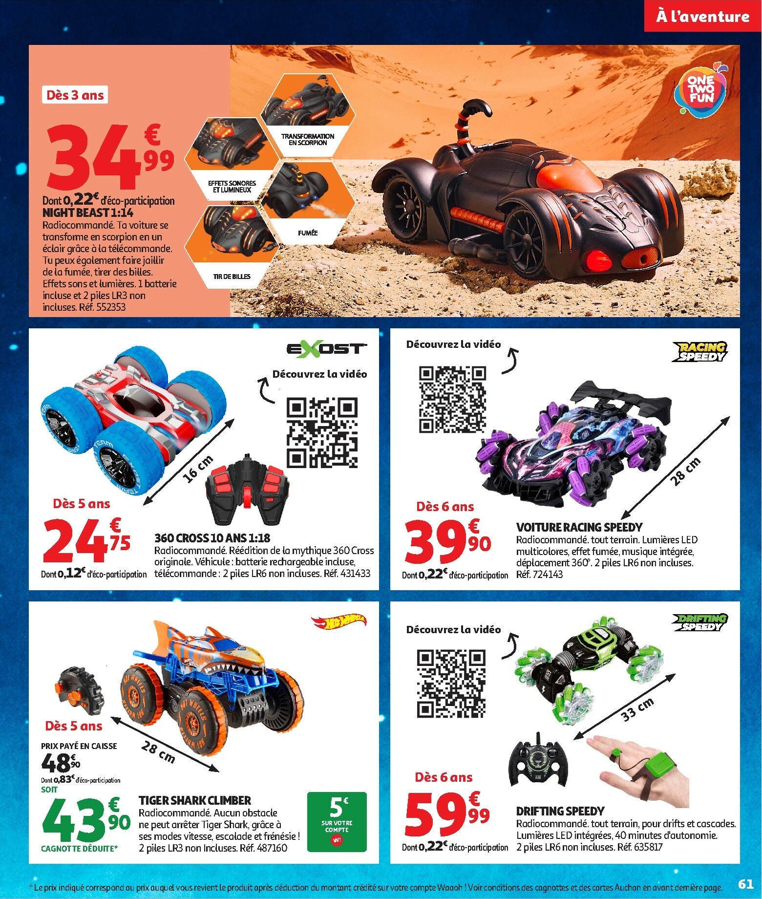 auchan - Auchan - La fabuleuse mission de Noël folder geldig vanaf 17/10 - 07/12 - page: 61 auchan - Auchan - La fabuleuse mission de Noël folder geldig vanaf 17/10 - 07/12 - page: 61
