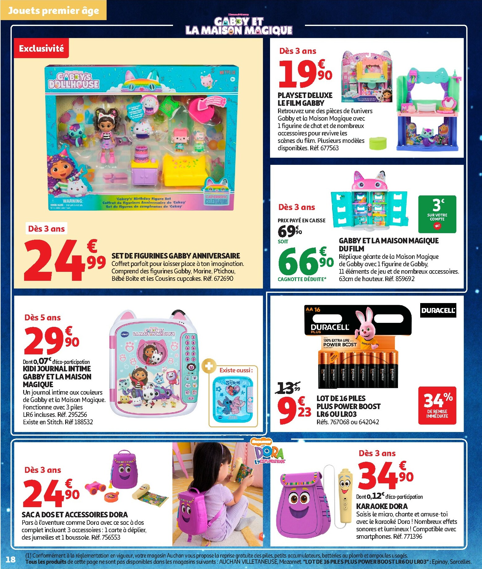 auchan - Auchan - La fabuleuse mission de Noël folder geldig vanaf 17/10 - 07/12 - page: 18 auchan - Auchan - La fabuleuse mission de Noël folder geldig vanaf 17/10 - 07/12 - page: 18