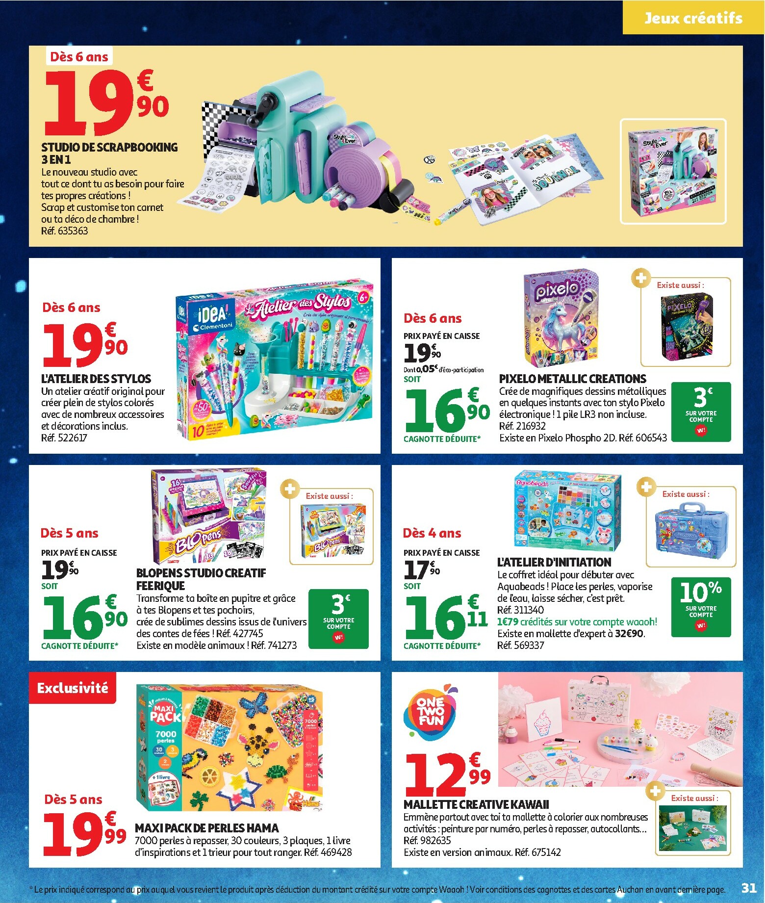 auchan - Auchan - La fabuleuse mission de Noël folder geldig vanaf 17/10 - 07/12 - page: 31 auchan - Auchan - La fabuleuse mission de Noël folder geldig vanaf 17/10 - 07/12 - page: 31
