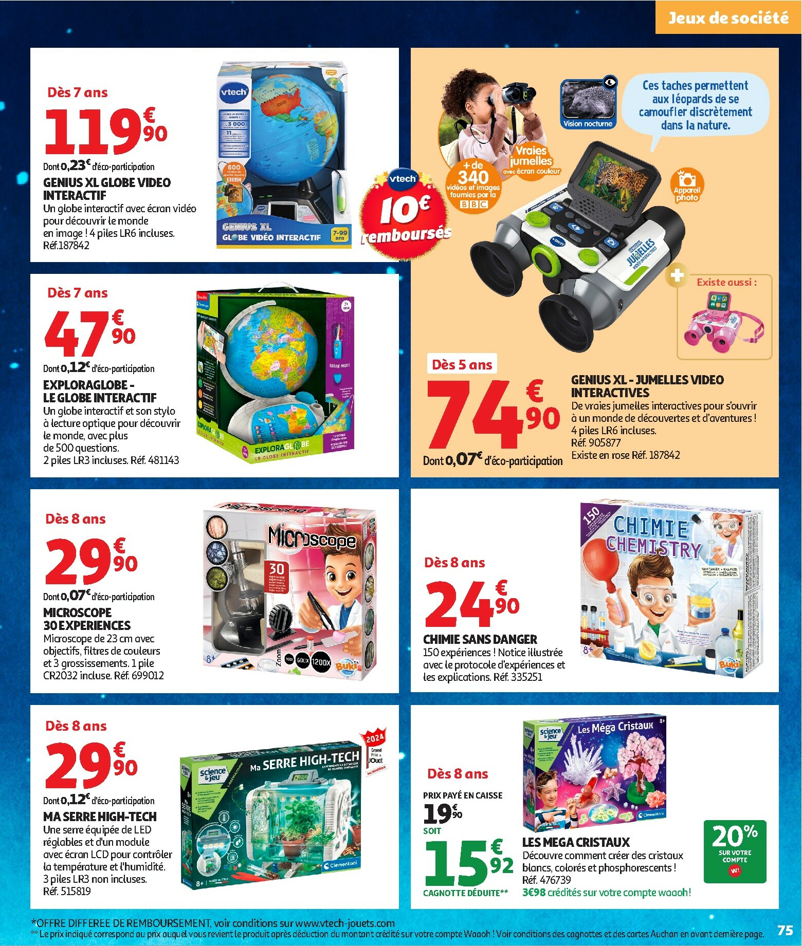 auchan - Auchan - La fabuleuse mission de Noël folder geldig vanaf 17/10 - 07/12 - page: 75 auchan - Auchan - La fabuleuse mission de Noël folder geldig vanaf 17/10 - 07/12 - page: 75