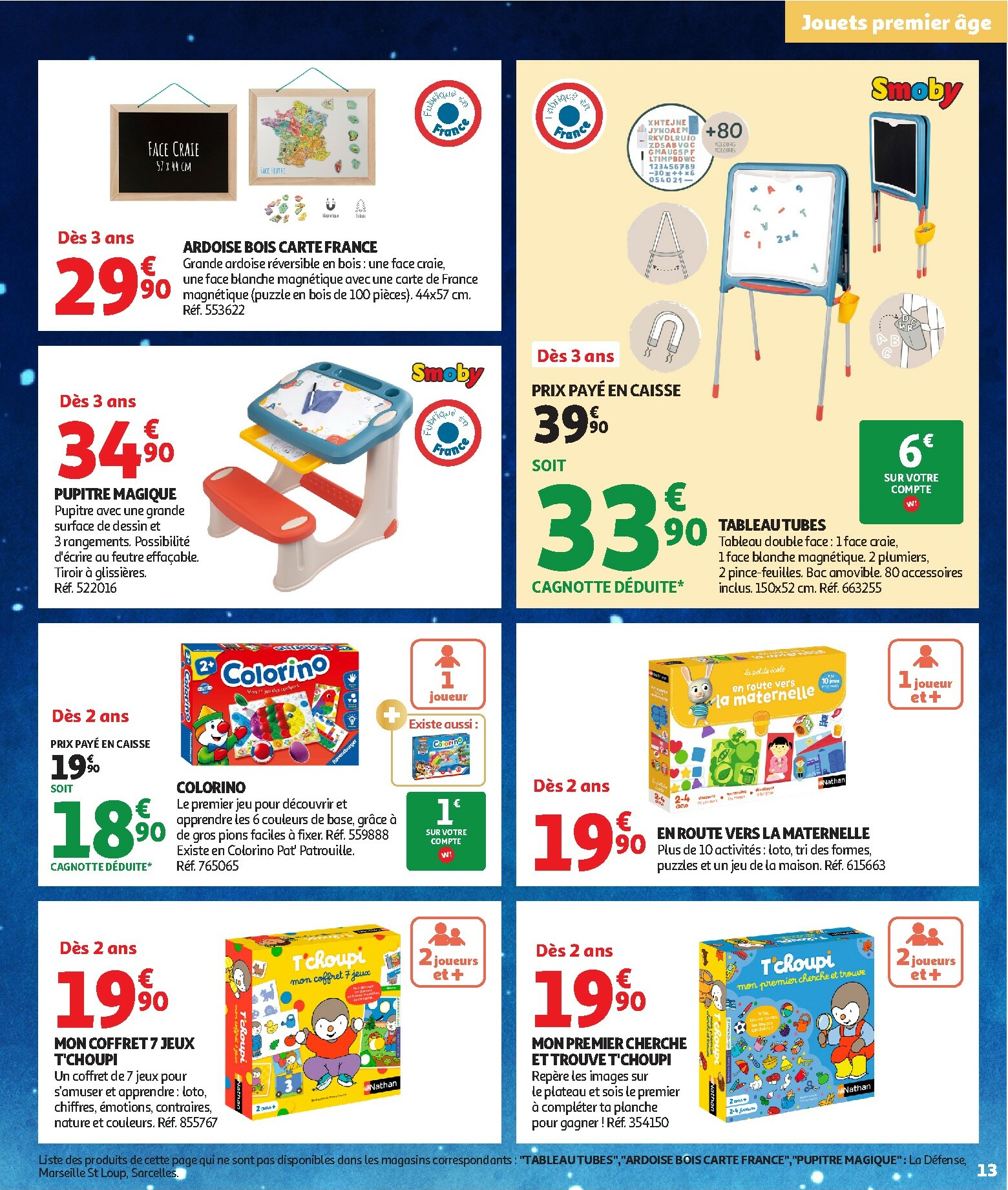 auchan - Auchan - La fabuleuse mission de Noël folder geldig vanaf 17/10 - 07/12 - page: 13 auchan - Auchan - La fabuleuse mission de Noël folder geldig vanaf 17/10 - 07/12 - page: 13