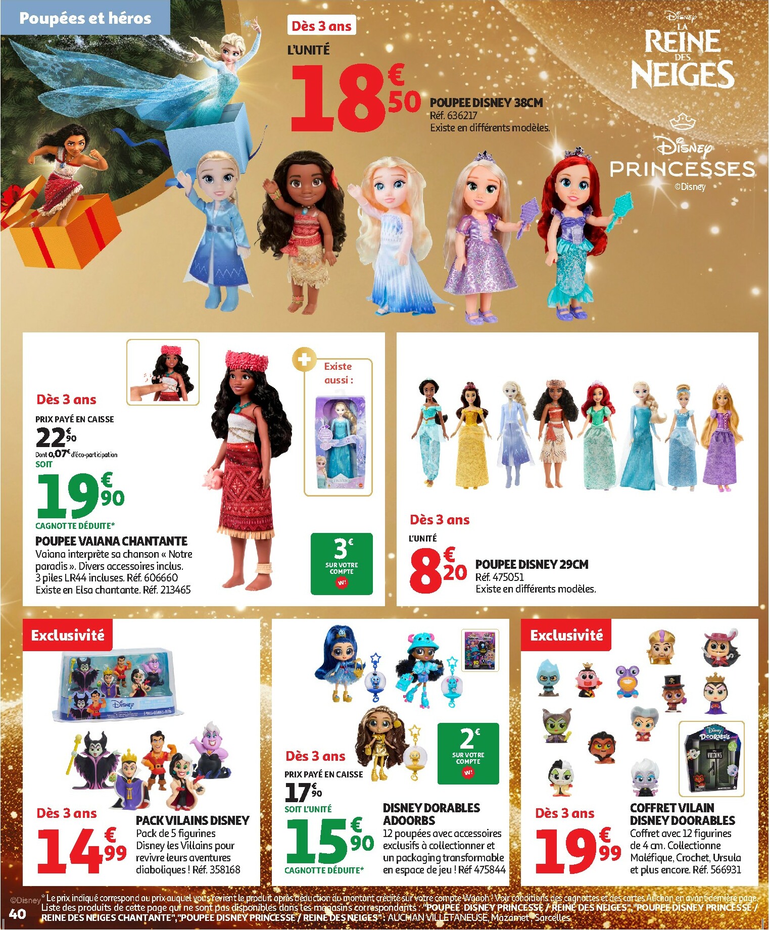 auchan - Auchan - La fabuleuse mission de Noël folder geldig vanaf 17/10 - 07/12 - page: 40 auchan - Auchan - La fabuleuse mission de Noël folder geldig vanaf 17/10 - 07/12 - page: 40