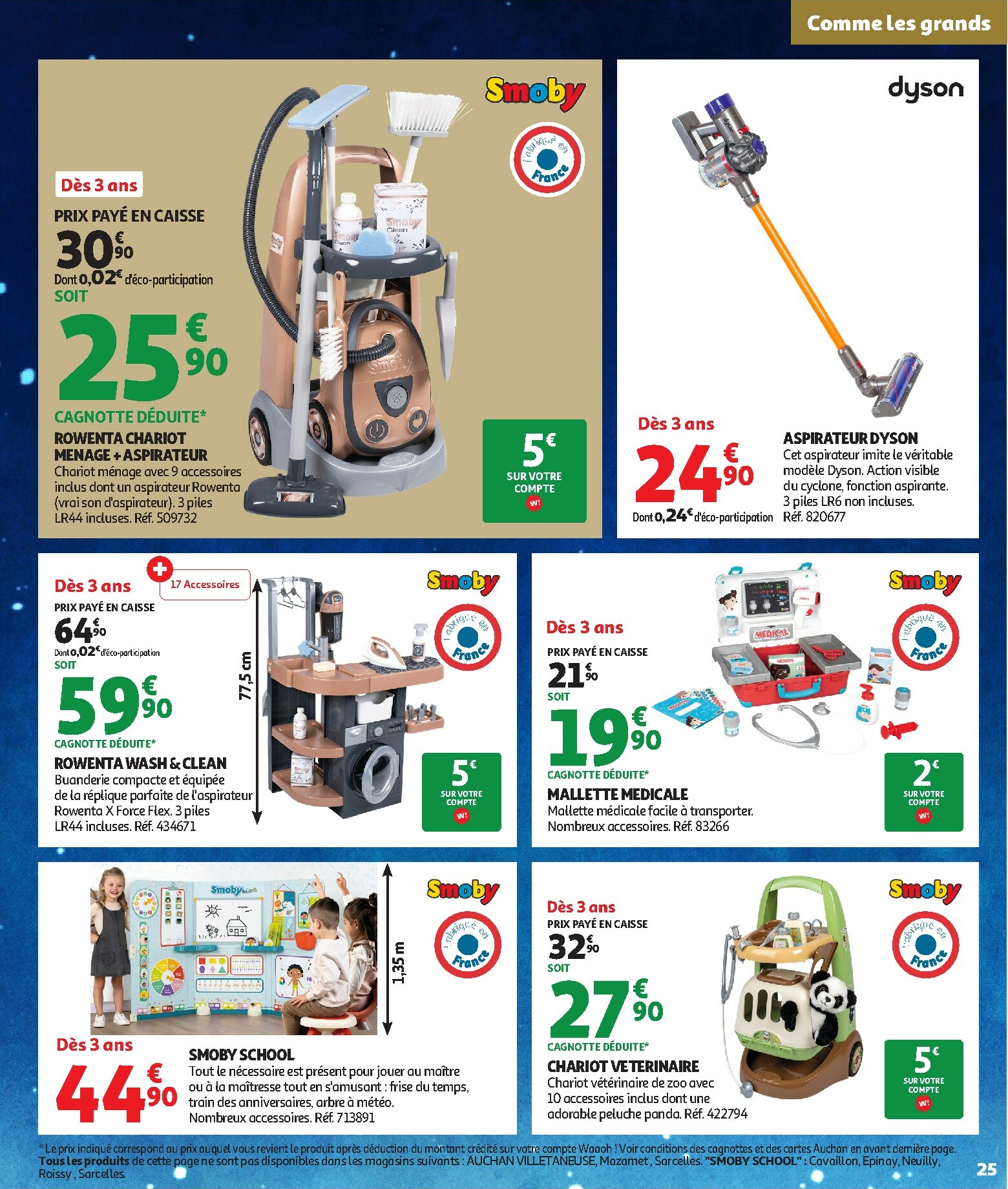 auchan - Auchan - La fabuleuse mission de Noël folder geldig vanaf 17/10 - 07/12 - page: 25 auchan - Auchan - La fabuleuse mission de Noël folder geldig vanaf 17/10 - 07/12 - page: 25