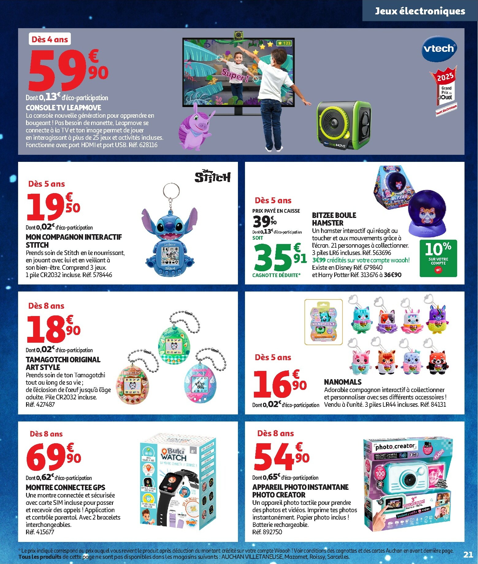auchan - Auchan - La fabuleuse mission de Noël folder geldig vanaf 17/10 - 07/12 - page: 21 auchan - Auchan - La fabuleuse mission de Noël folder geldig vanaf 17/10 - 07/12 - page: 21