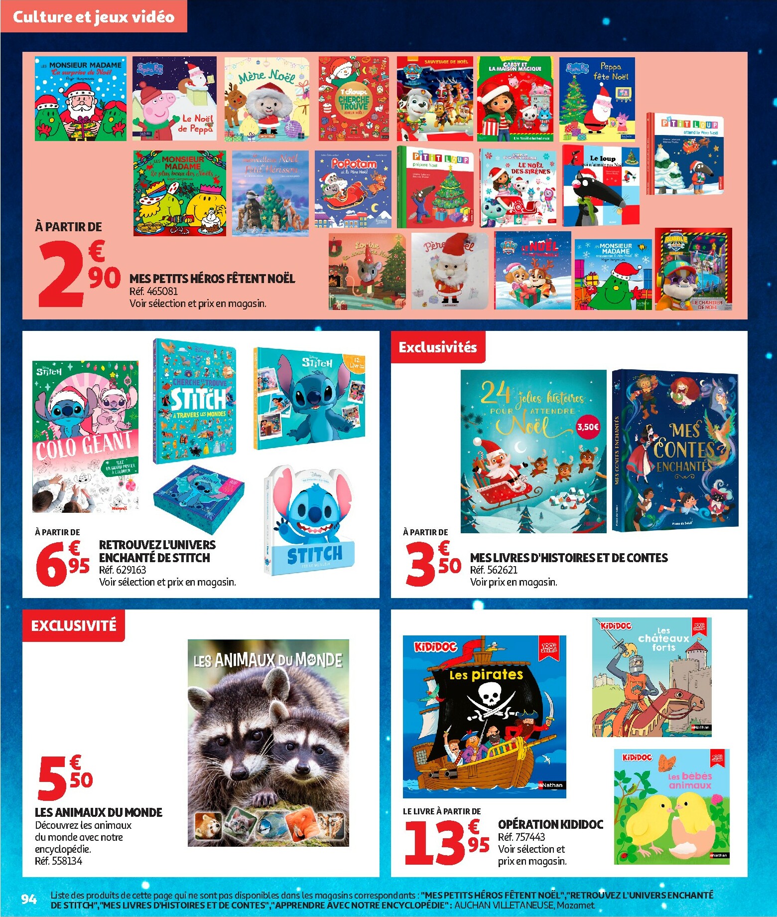 auchan - Auchan - La fabuleuse mission de Noël folder geldig vanaf 17/10 - 07/12 - page: 94 auchan - Auchan - La fabuleuse mission de Noël folder geldig vanaf 17/10 - 07/12 - page: 94