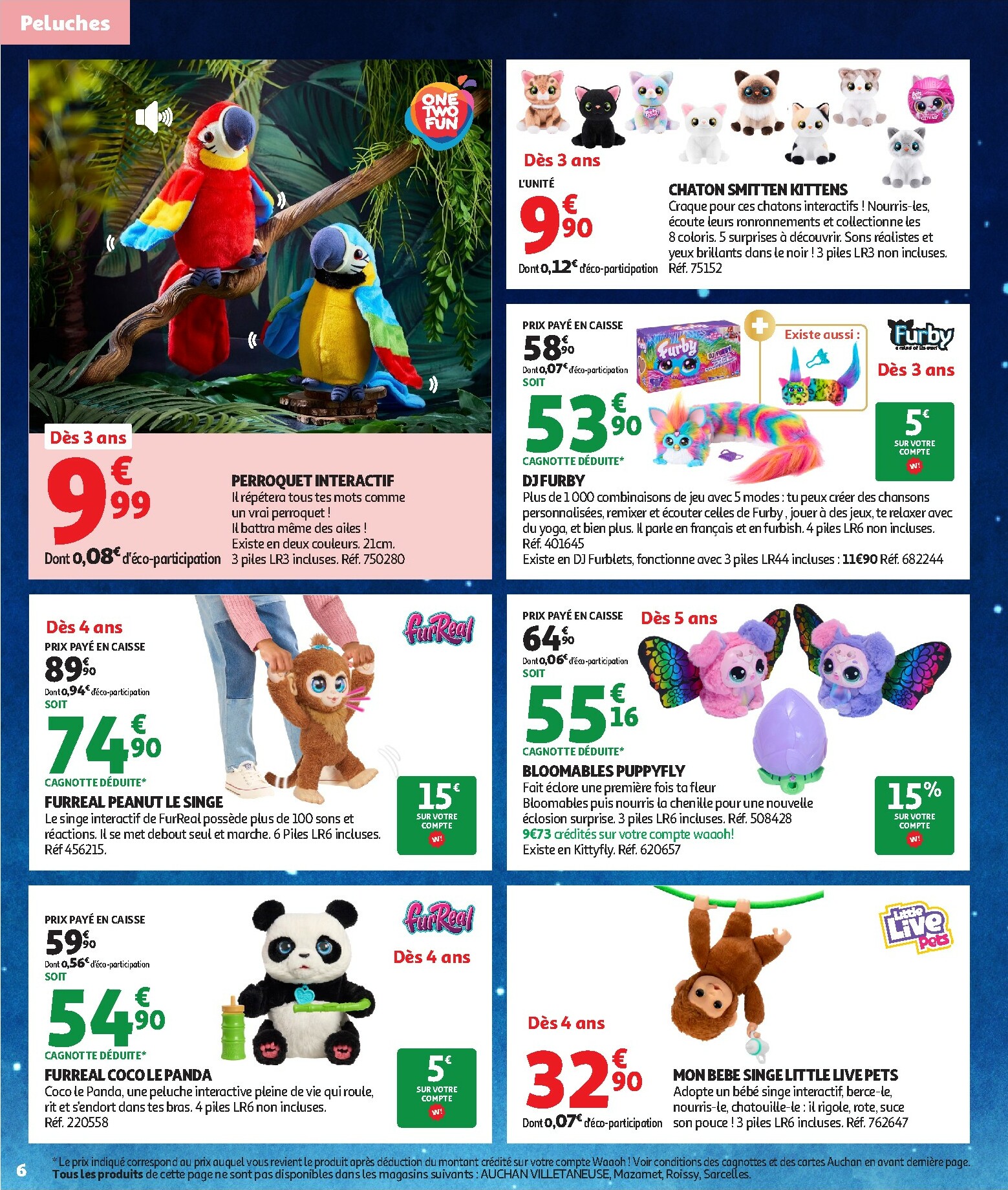 auchan - Auchan - La fabuleuse mission de Noël folder geldig vanaf 17/10 - 07/12 - page: 6 auchan - Auchan - La fabuleuse mission de Noël folder geldig vanaf 17/10 - 07/12 - page: 6