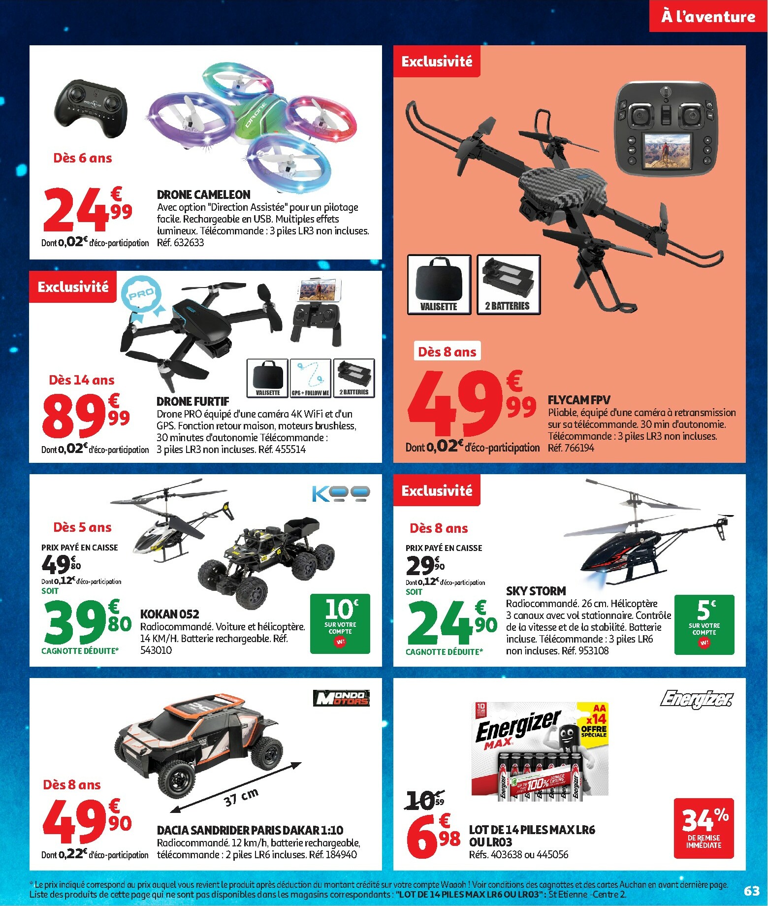 auchan - Auchan - La fabuleuse mission de Noël folder geldig vanaf 17/10 - 07/12 - page: 63 auchan - Auchan - La fabuleuse mission de Noël folder geldig vanaf 17/10 - 07/12 - page: 63