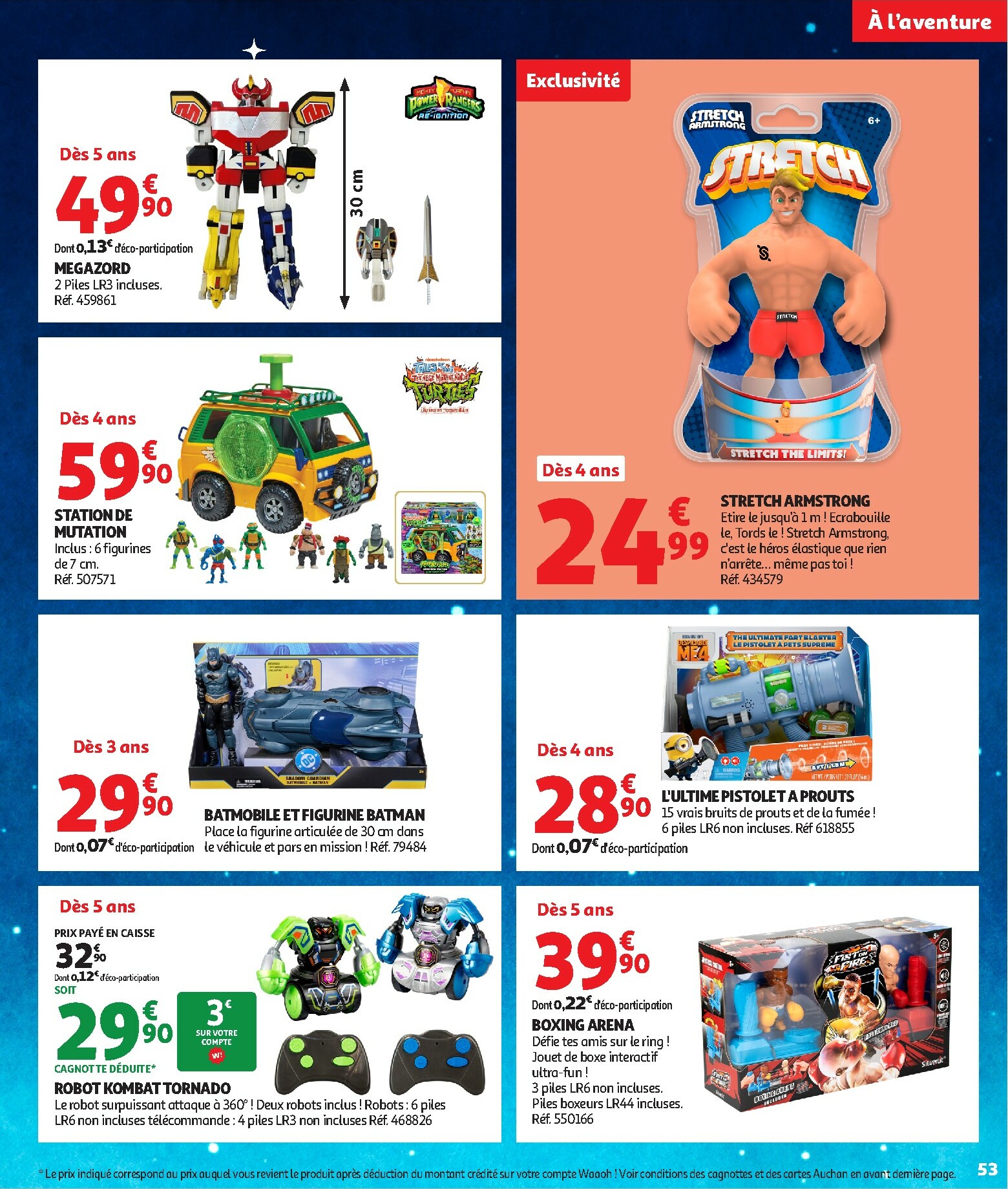auchan - Auchan - La fabuleuse mission de Noël folder geldig vanaf 17/10 - 07/12 - page: 53 auchan - Auchan - La fabuleuse mission de Noël folder geldig vanaf 17/10 - 07/12 - page: 53