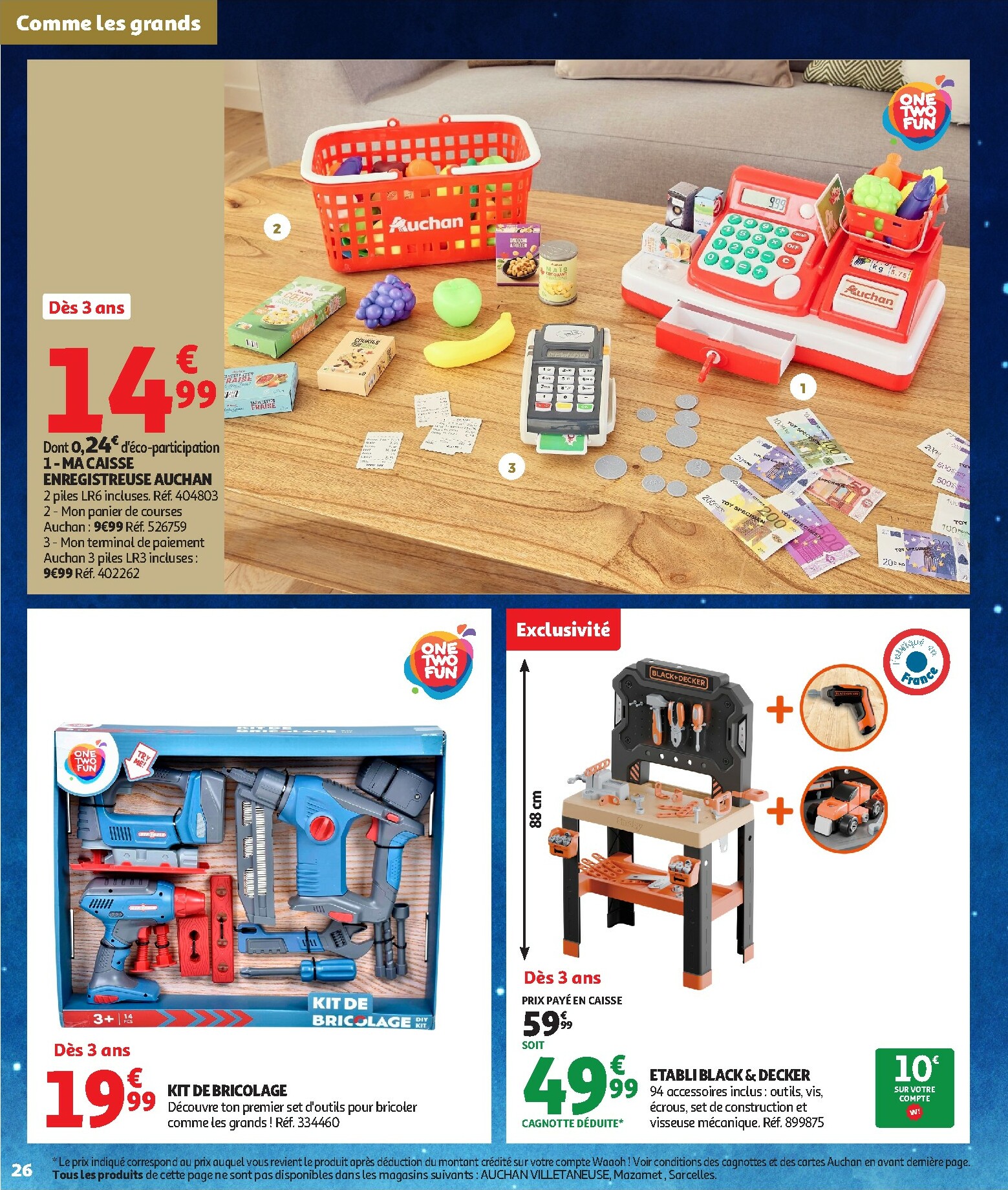 auchan - Auchan - La fabuleuse mission de Noël folder geldig vanaf 17/10 - 07/12 - page: 26 auchan - Auchan - La fabuleuse mission de Noël folder geldig vanaf 17/10 - 07/12 - page: 26