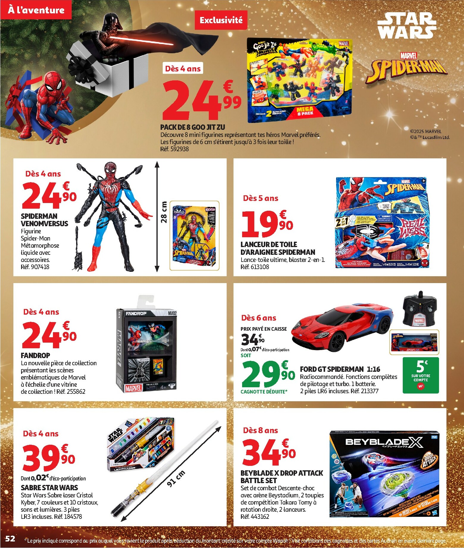 auchan - Auchan - La fabuleuse mission de Noël folder geldig vanaf 17/10 - 07/12 - page: 52 auchan - Auchan - La fabuleuse mission de Noël folder geldig vanaf 17/10 - 07/12 - page: 52