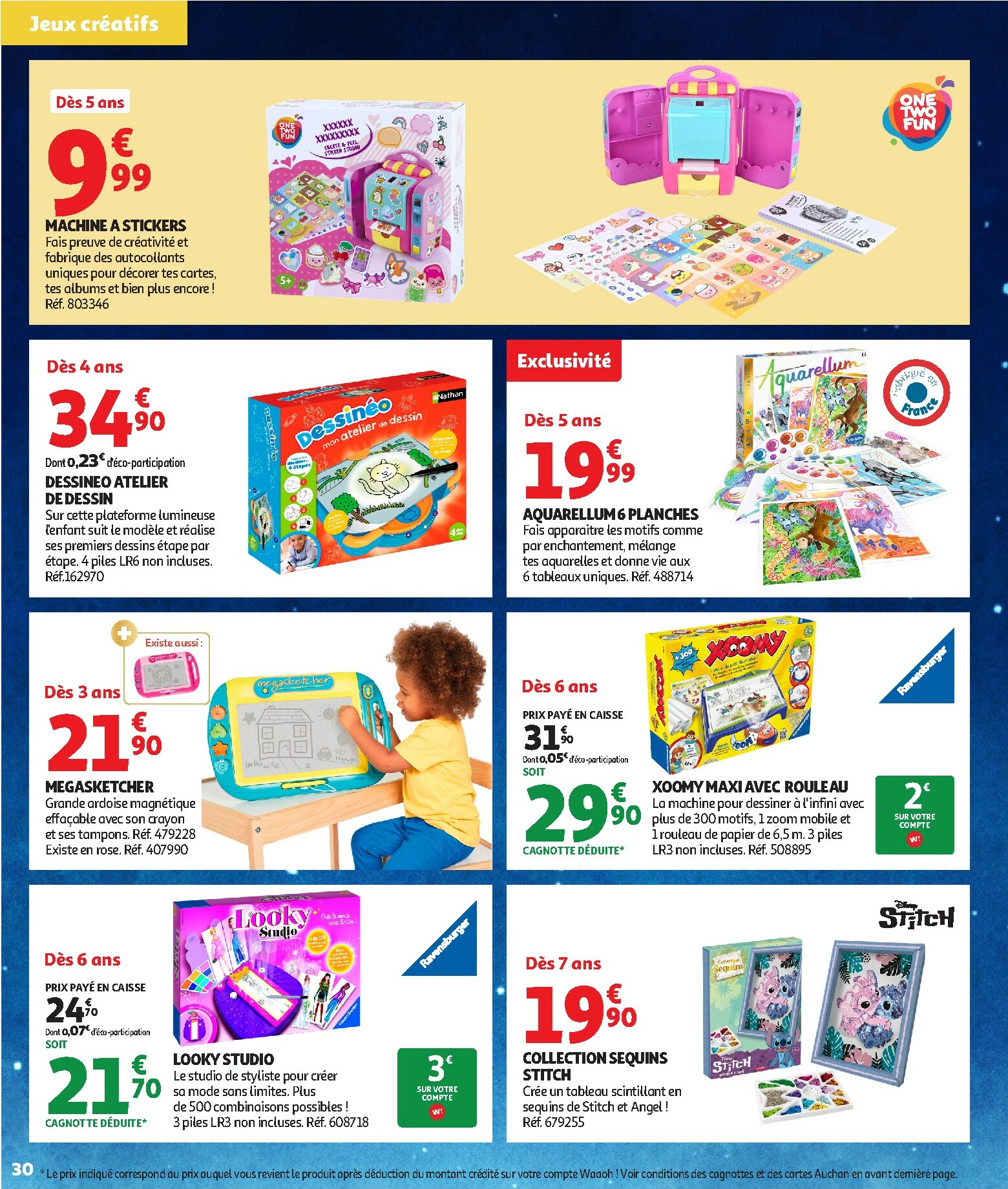 auchan - Auchan - La fabuleuse mission de Noël folder geldig vanaf 17/10 - 07/12 - page: 30 auchan - Auchan - La fabuleuse mission de Noël folder geldig vanaf 17/10 - 07/12 - page: 30