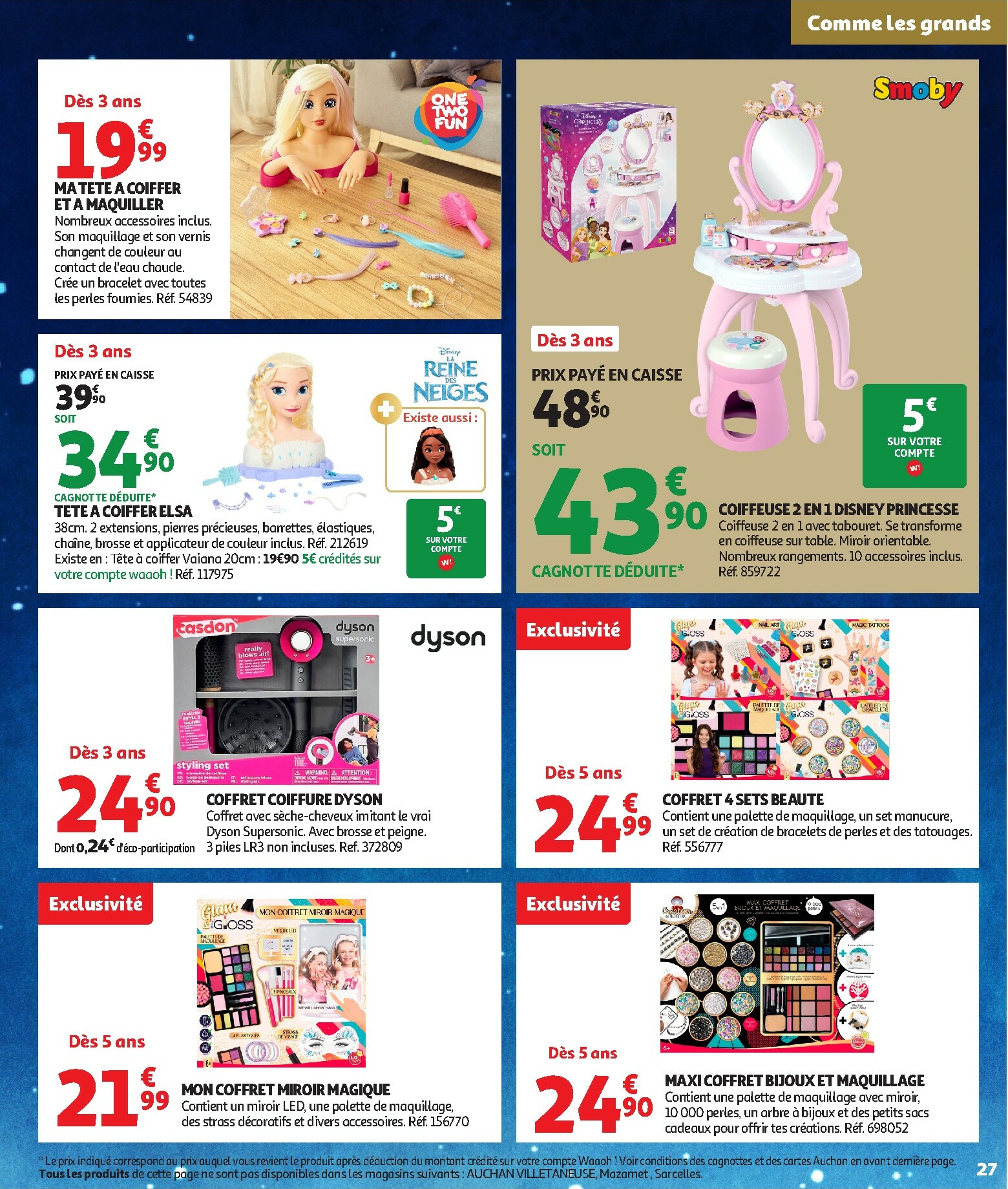 auchan - Auchan - La fabuleuse mission de Noël folder geldig vanaf 17/10 - 07/12 - page: 27 auchan - Auchan - La fabuleuse mission de Noël folder geldig vanaf 17/10 - 07/12 - page: 27