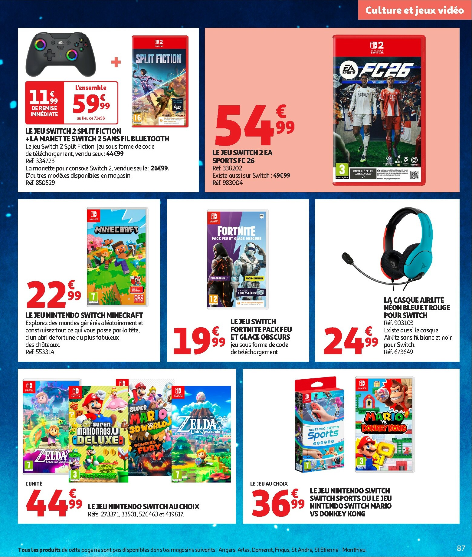 auchan - Auchan - La fabuleuse mission de Noël folder geldig vanaf 17/10 - 07/12 - page: 87 auchan - Auchan - La fabuleuse mission de Noël folder geldig vanaf 17/10 - 07/12 - page: 87