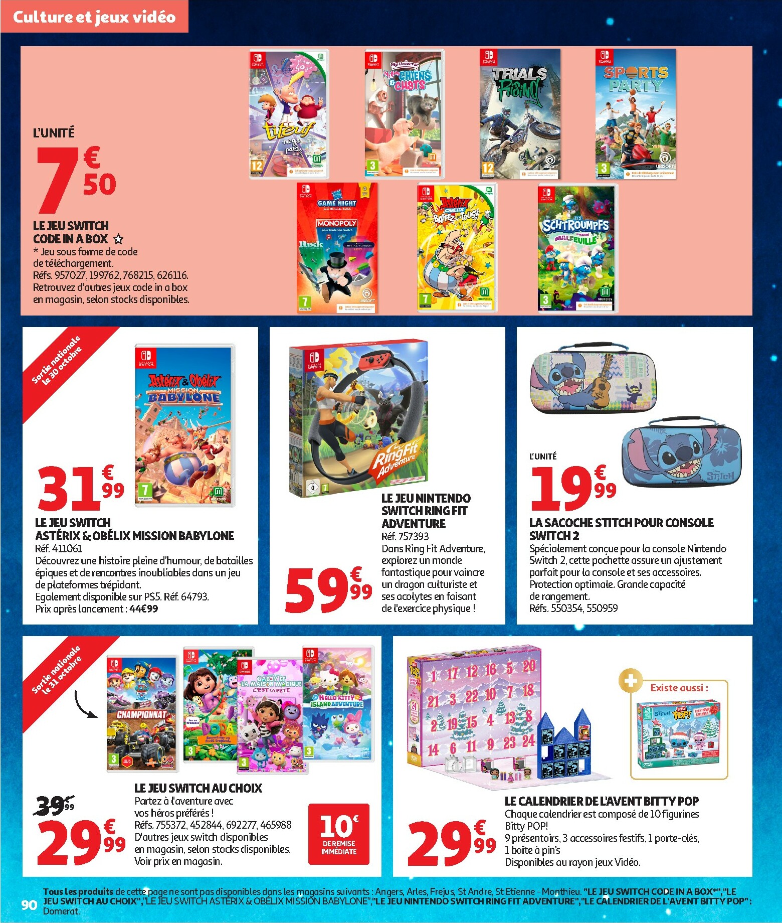 auchan - Auchan - La fabuleuse mission de Noël folder geldig vanaf 17/10 - 07/12 - page: 90 auchan - Auchan - La fabuleuse mission de Noël folder geldig vanaf 17/10 - 07/12 - page: 90