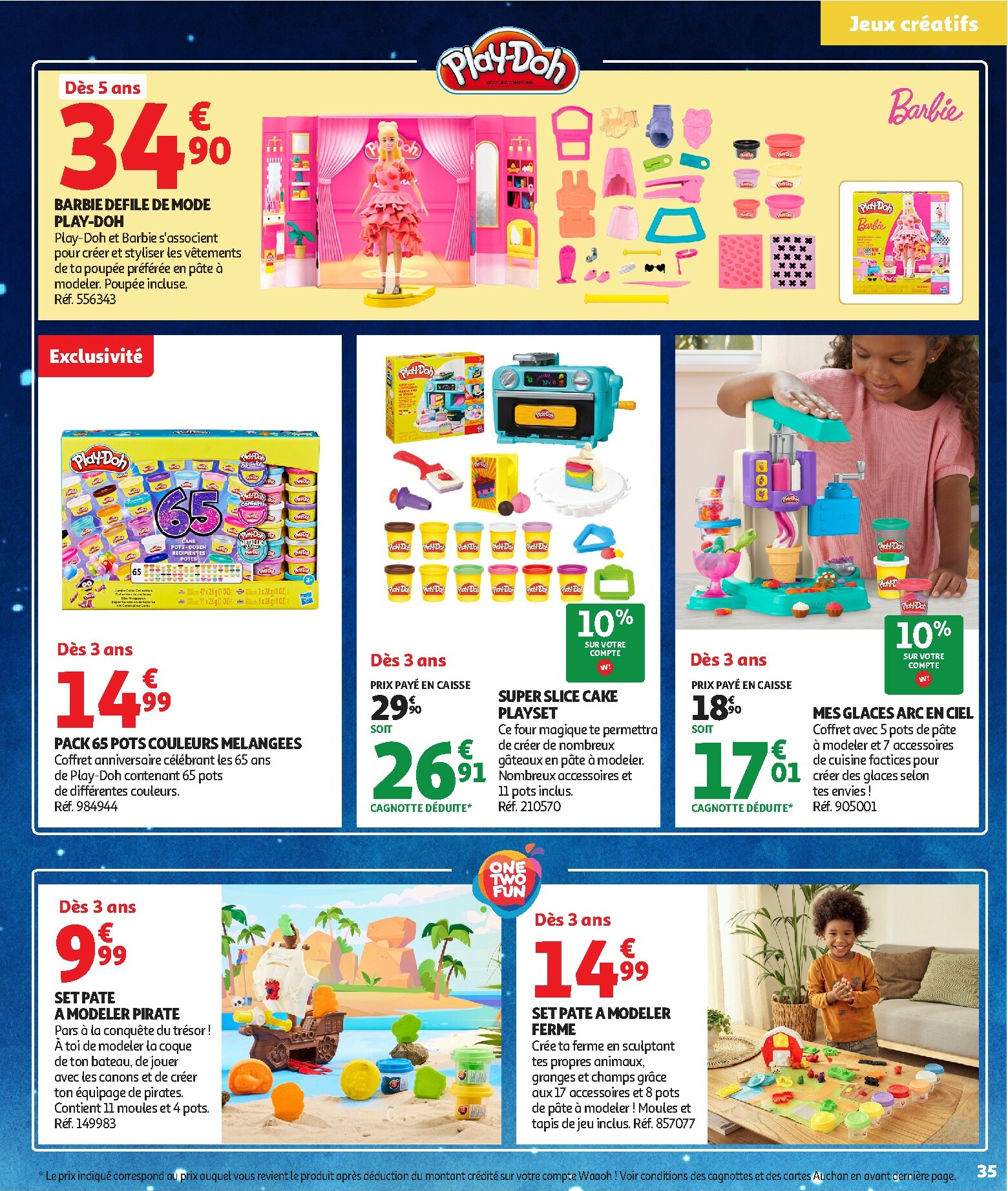 auchan - Auchan - La fabuleuse mission de Noël folder geldig vanaf 17/10 - 07/12 - page: 35 auchan - Auchan - La fabuleuse mission de Noël folder geldig vanaf 17/10 - 07/12 - page: 35