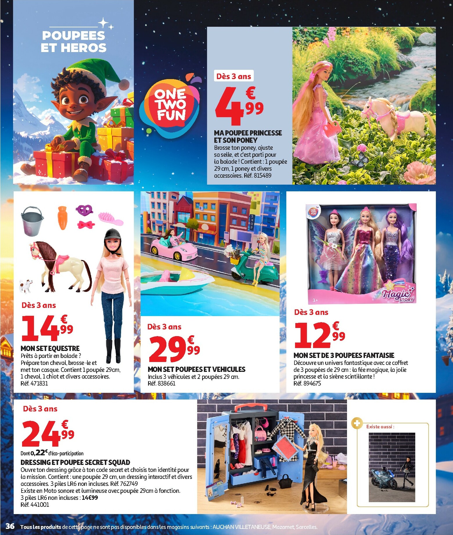 auchan - Auchan - La fabuleuse mission de Noël folder geldig vanaf 17/10 - 07/12 - page: 36 auchan - Auchan - La fabuleuse mission de Noël folder geldig vanaf 17/10 - 07/12 - page: 36