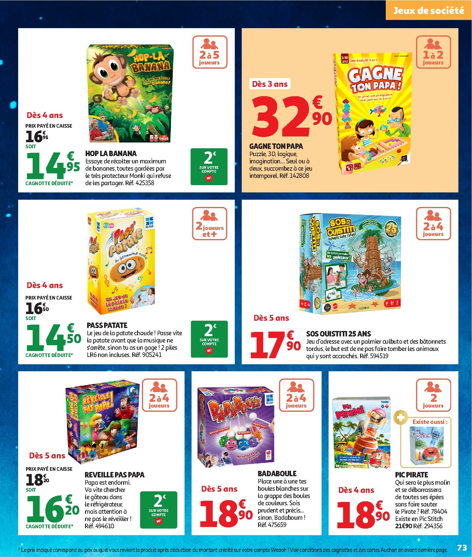 auchan - Auchan - La fabuleuse mission de Noël folder geldig vanaf 17/10 - 07/12 - page: 73 auchan - Auchan - La fabuleuse mission de Noël folder geldig vanaf 17/10 - 07/12 - page: 73