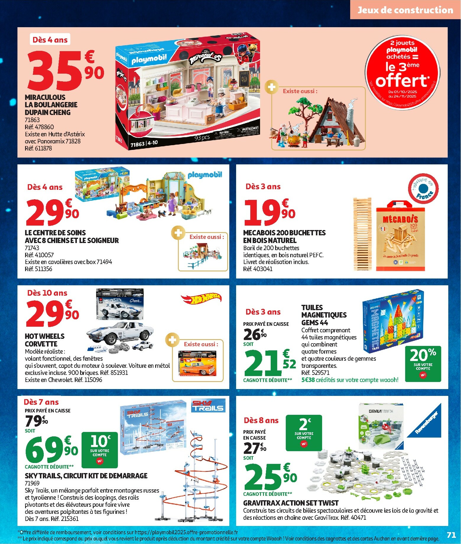 auchan - Auchan - La fabuleuse mission de Noël folder geldig vanaf 17/10 - 07/12 - page: 71 auchan - Auchan - La fabuleuse mission de Noël folder geldig vanaf 17/10 - 07/12 - page: 71