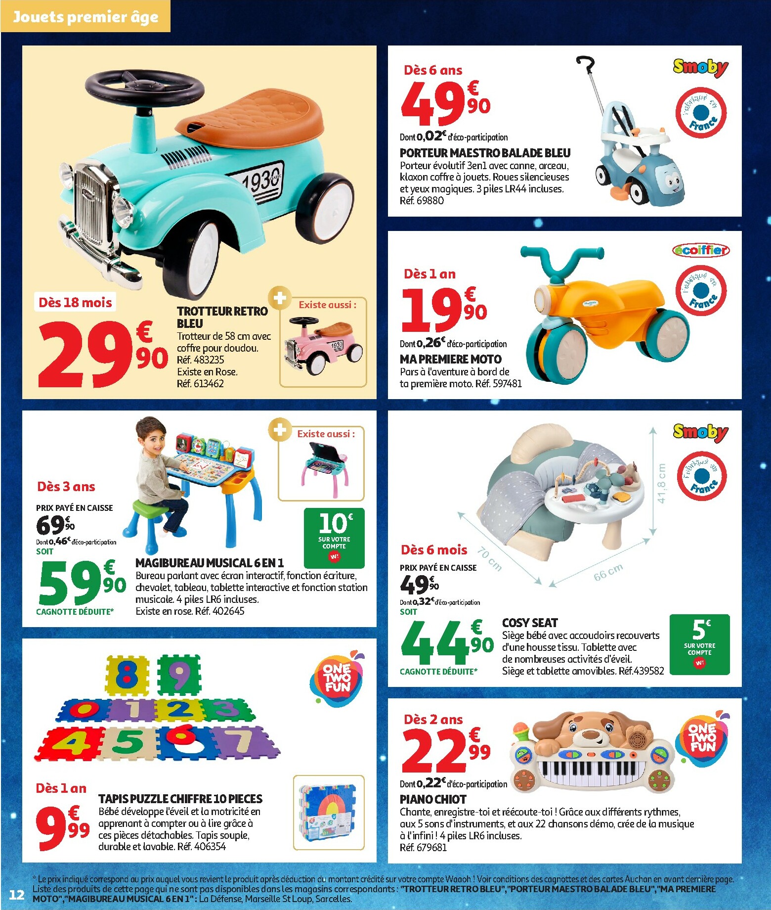 auchan - Auchan - La fabuleuse mission de Noël folder geldig vanaf 17/10 - 07/12 - page: 12 auchan - Auchan - La fabuleuse mission de Noël folder geldig vanaf 17/10 - 07/12 - page: 12