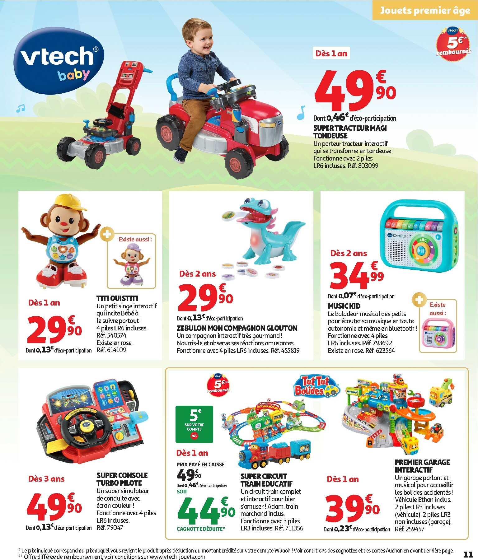 auchan - Auchan - La fabuleuse mission de Noël folder geldig vanaf 17/10 - 07/12 - page: 11 auchan - Auchan - La fabuleuse mission de Noël folder geldig vanaf 17/10 - 07/12 - page: 11