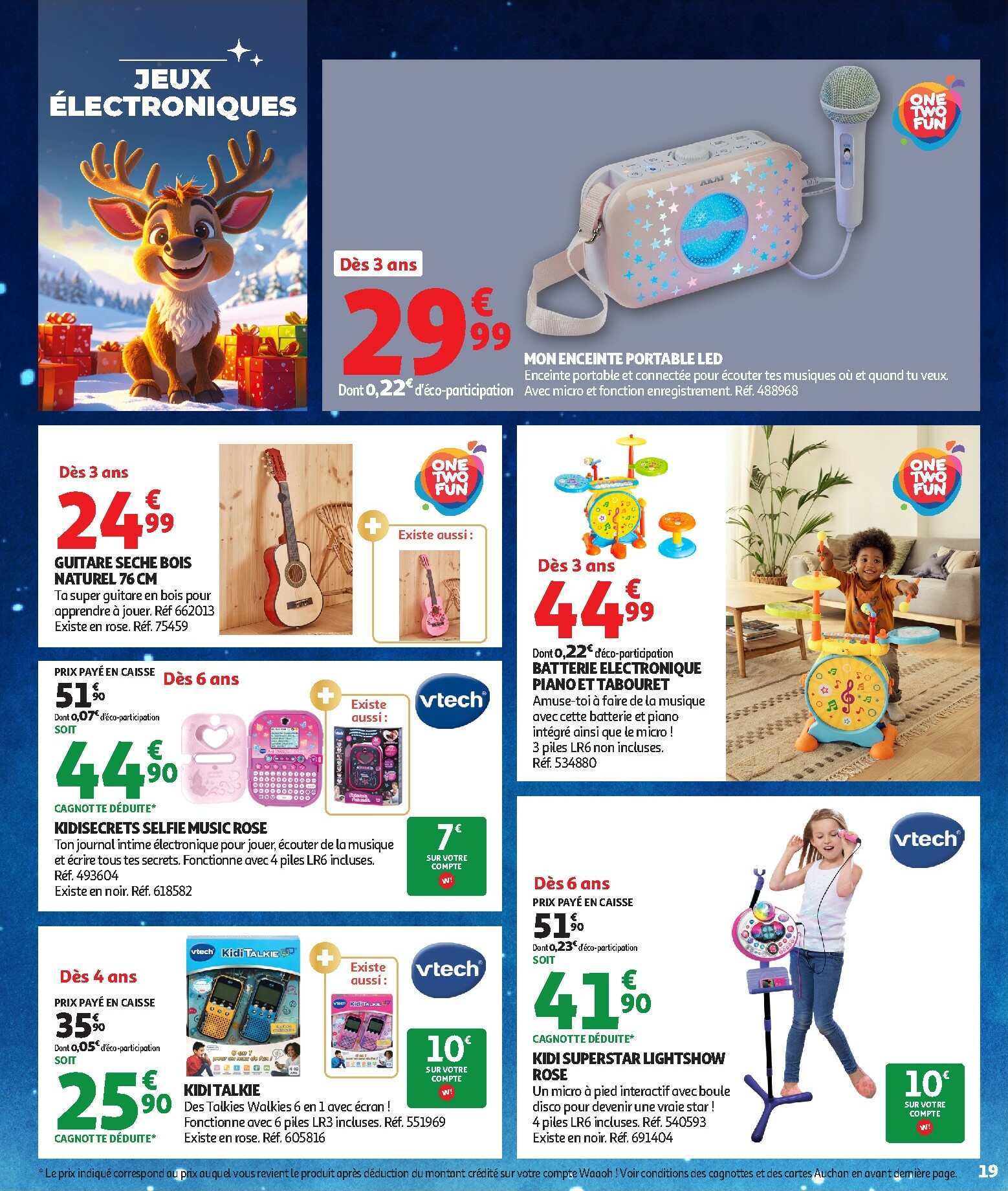 auchan - Auchan - La fabuleuse mission de Noël folder geldig vanaf 17/10 - 07/12 - page: 19 auchan - Auchan - La fabuleuse mission de Noël folder geldig vanaf 17/10 - 07/12 - page: 19