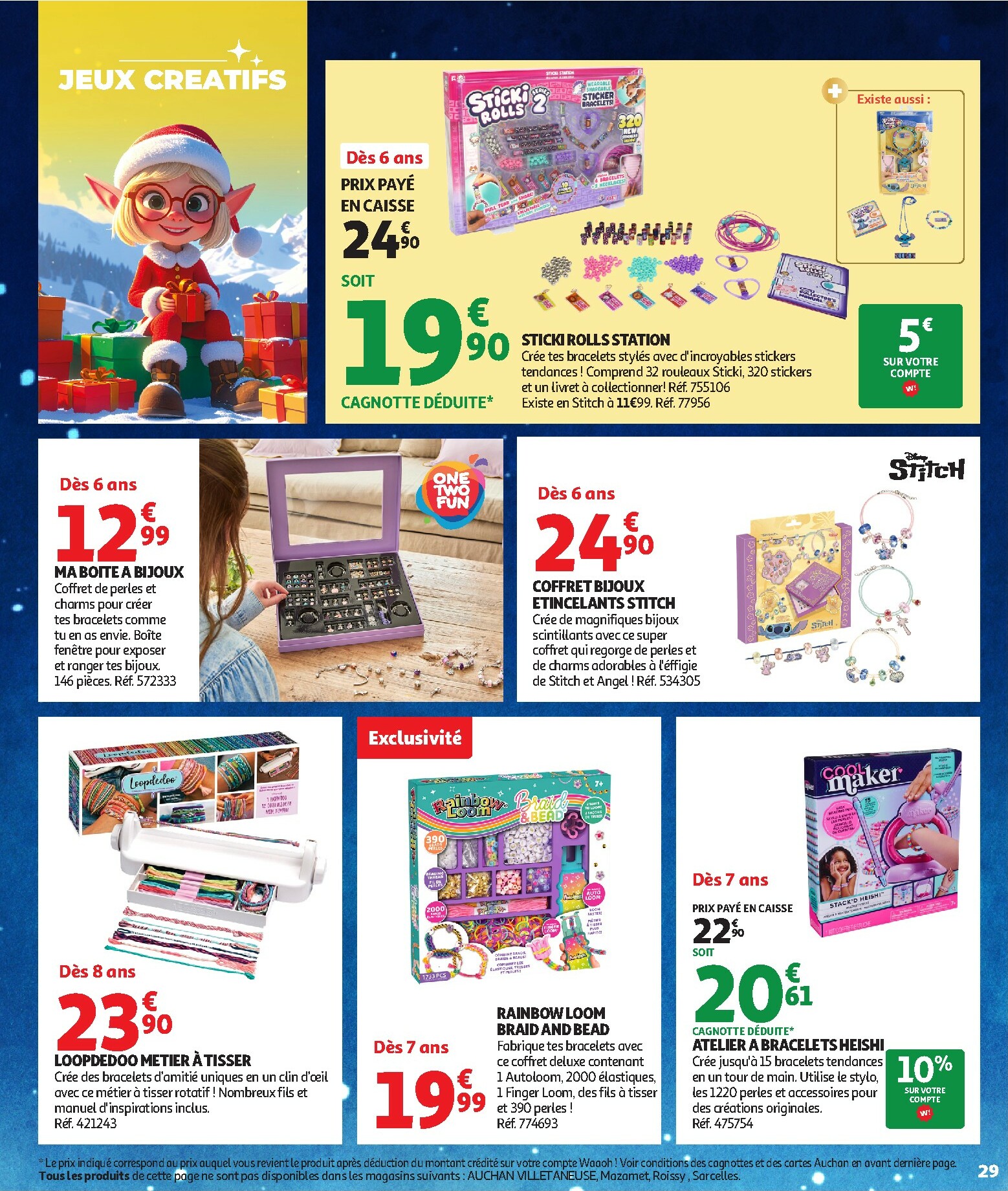 auchan - Auchan - La fabuleuse mission de Noël folder geldig vanaf 17/10 - 07/12 - page: 29 auchan - Auchan - La fabuleuse mission de Noël folder geldig vanaf 17/10 - 07/12 - page: 29