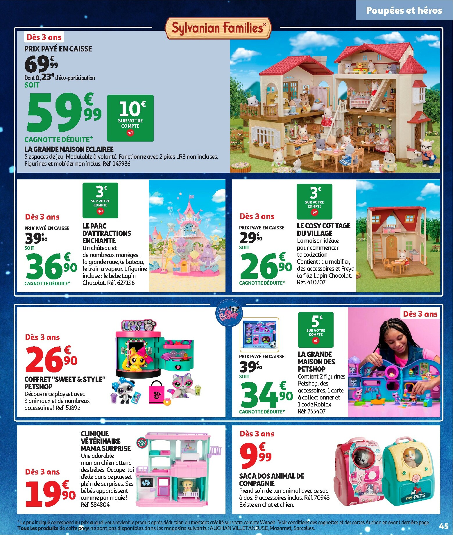 auchan - Auchan - La fabuleuse mission de Noël folder geldig vanaf 17/10 - 07/12 - page: 45 auchan - Auchan - La fabuleuse mission de Noël folder geldig vanaf 17/10 - 07/12 - page: 45