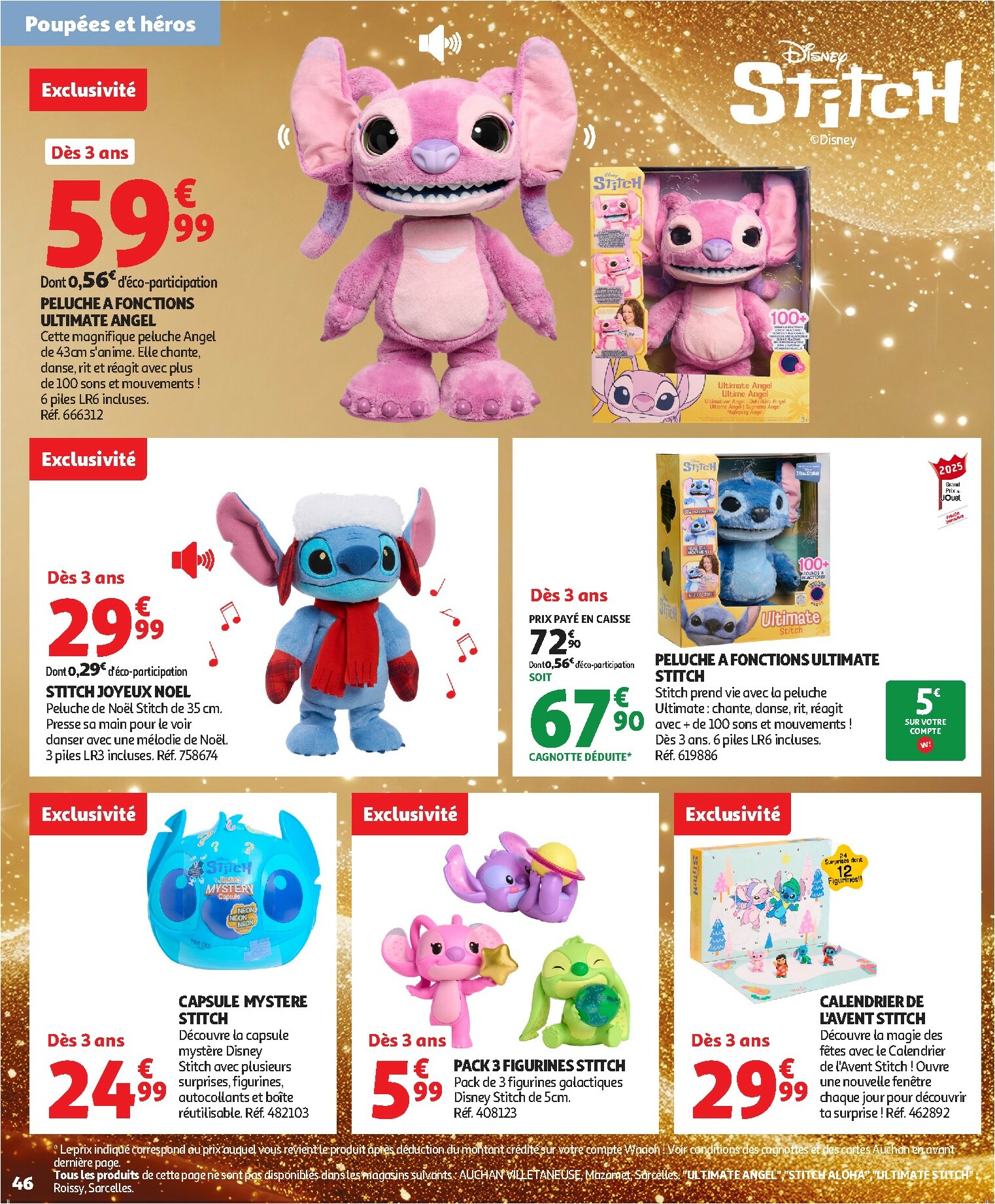 auchan - Auchan - La fabuleuse mission de Noël folder geldig vanaf 17/10 - 07/12 - page: 46 auchan - Auchan - La fabuleuse mission de Noël folder geldig vanaf 17/10 - 07/12 - page: 46