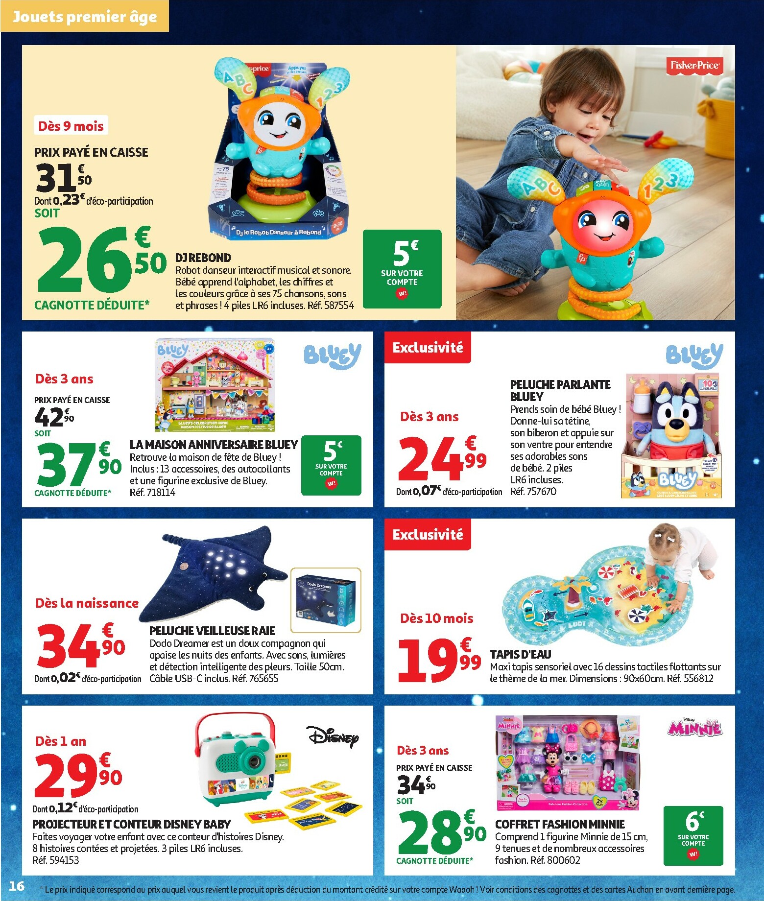 auchan - Auchan - La fabuleuse mission de Noël folder geldig vanaf 17/10 - 07/12 - page: 16 auchan - Auchan - La fabuleuse mission de Noël folder geldig vanaf 17/10 - 07/12 - page: 16