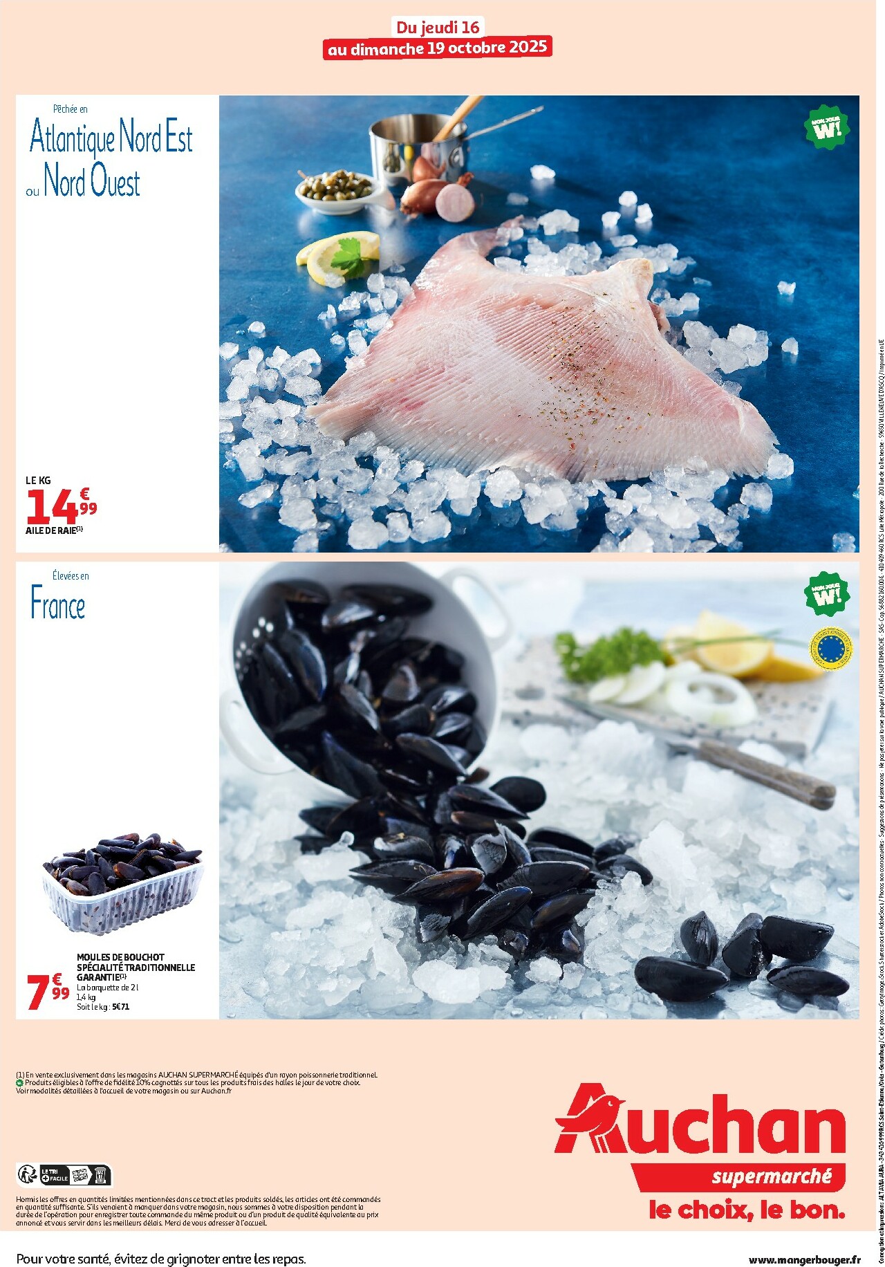 auchan - Auchan - Les bons plans du week-end dans votre super folder geldig vanaf 16/10 - 19/10 - page: 2