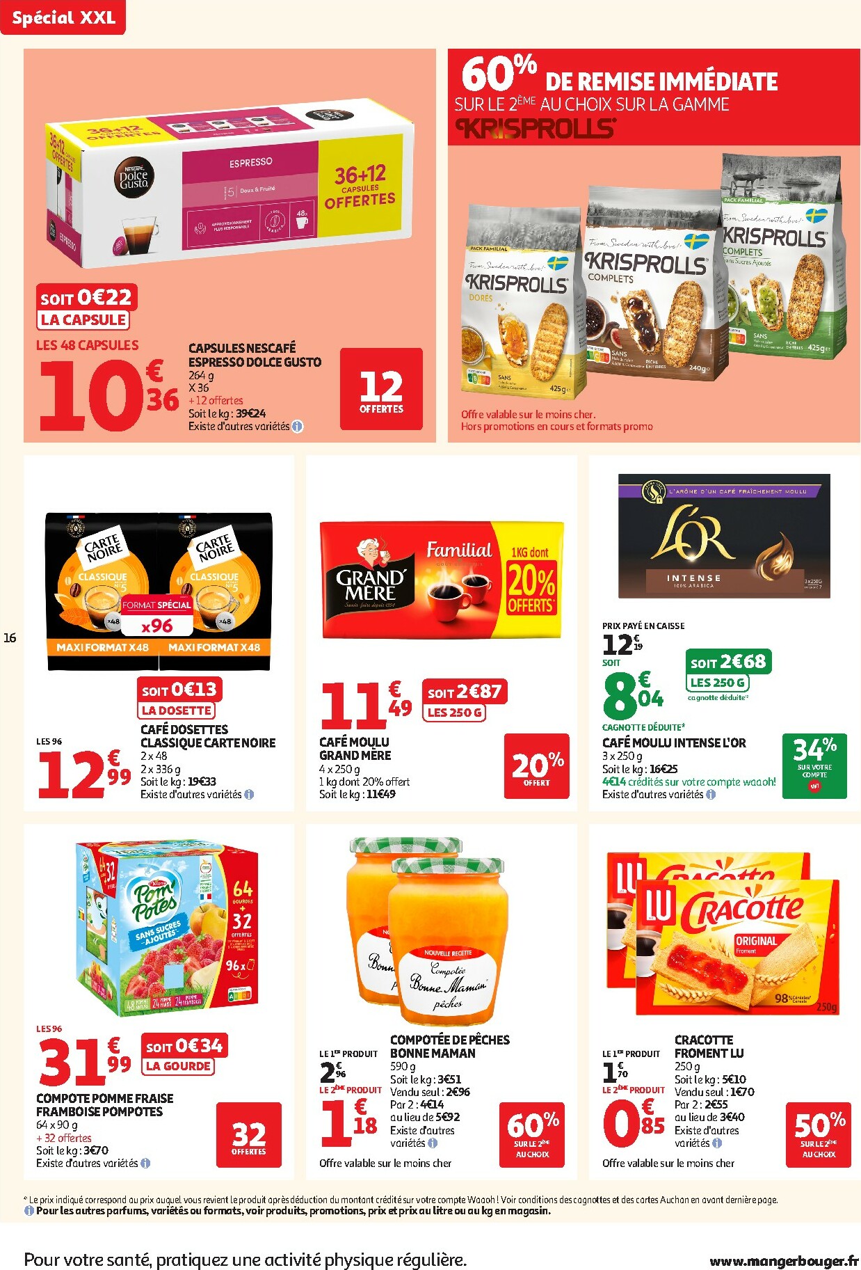 auchan - De Auchan - C'est parti pour les 25 JOURS AUCHAN folder geldig vanaf 28/10 t/m 09/11 - page: 16 auchan - De Auchan - C'est parti pour les 25 JOURS AUCHAN folder geldig vanaf 28/10 t/m 09/11 - page: 16