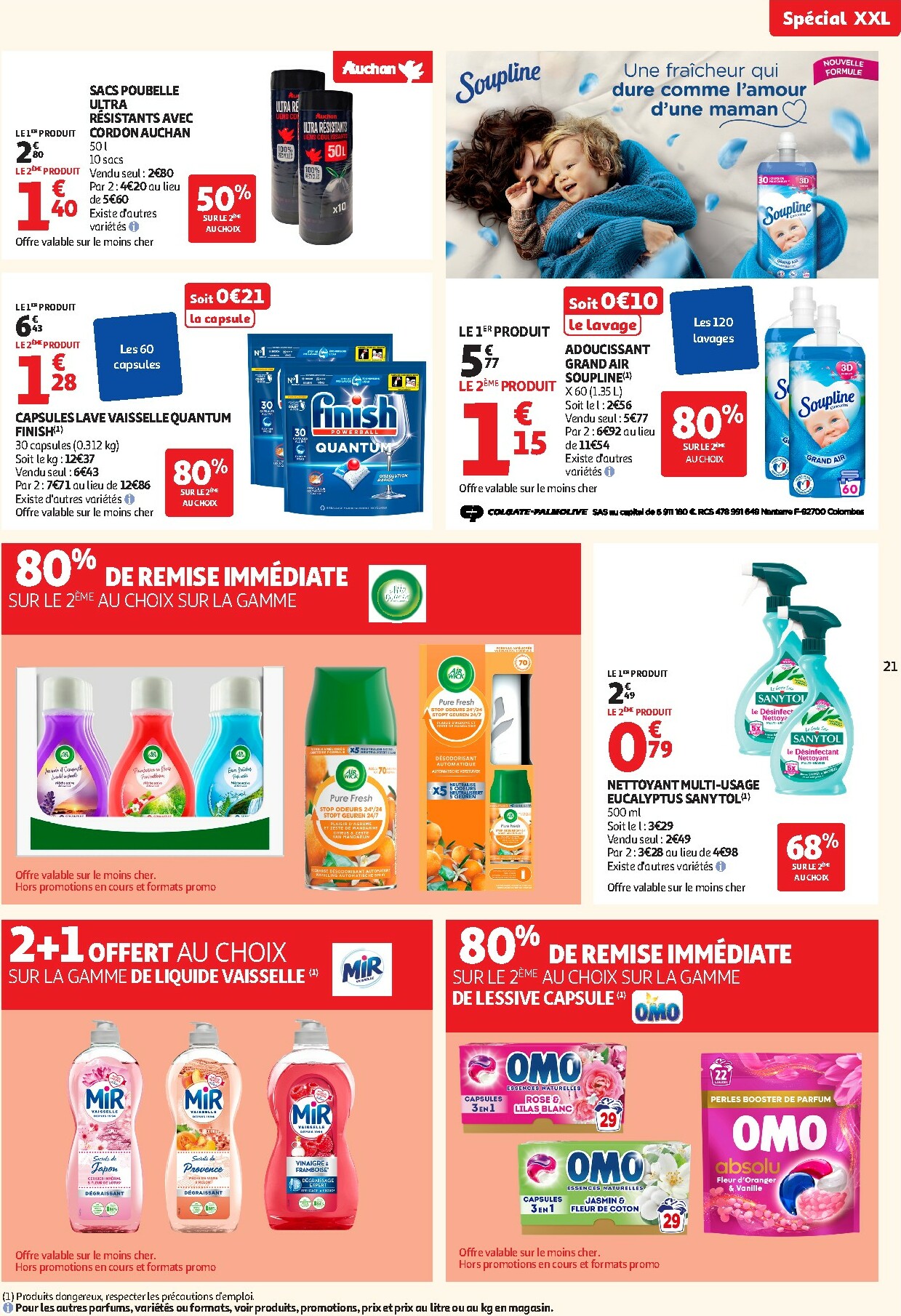 auchan - De Auchan - C'est parti pour les 25 JOURS AUCHAN folder geldig vanaf 28/10 t/m 09/11 - page: 21 auchan - De Auchan - C'est parti pour les 25 JOURS AUCHAN folder geldig vanaf 28/10 t/m 09/11 - page: 21