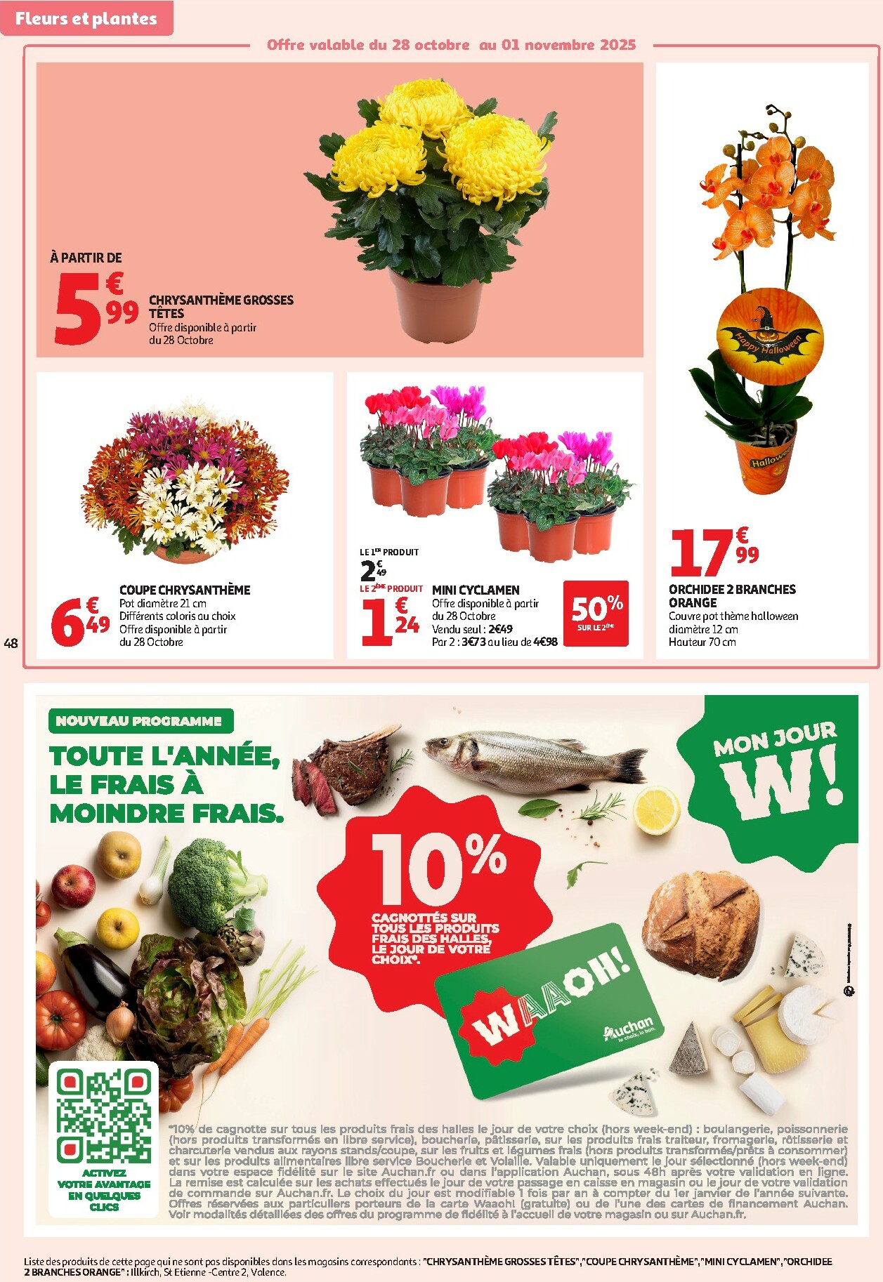 auchan - De Auchan - C'est parti pour les 25 JOURS AUCHAN folder geldig vanaf 28/10 t/m 09/11 - page: 48 auchan - De Auchan - C'est parti pour les 25 JOURS AUCHAN folder geldig vanaf 28/10 t/m 09/11 - page: 48
